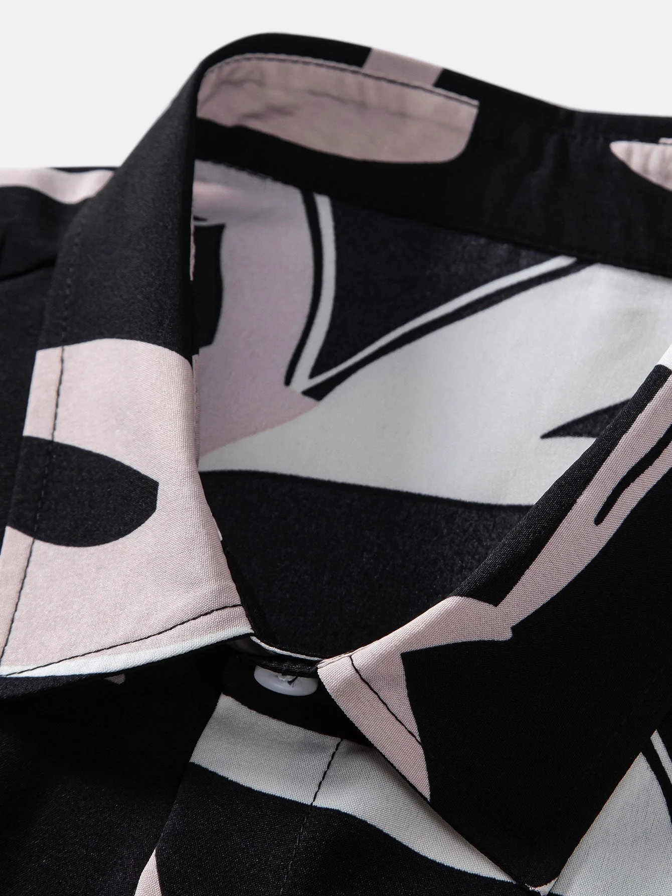 Arnol® | Abstract Print Button Up Shirt - Image 7