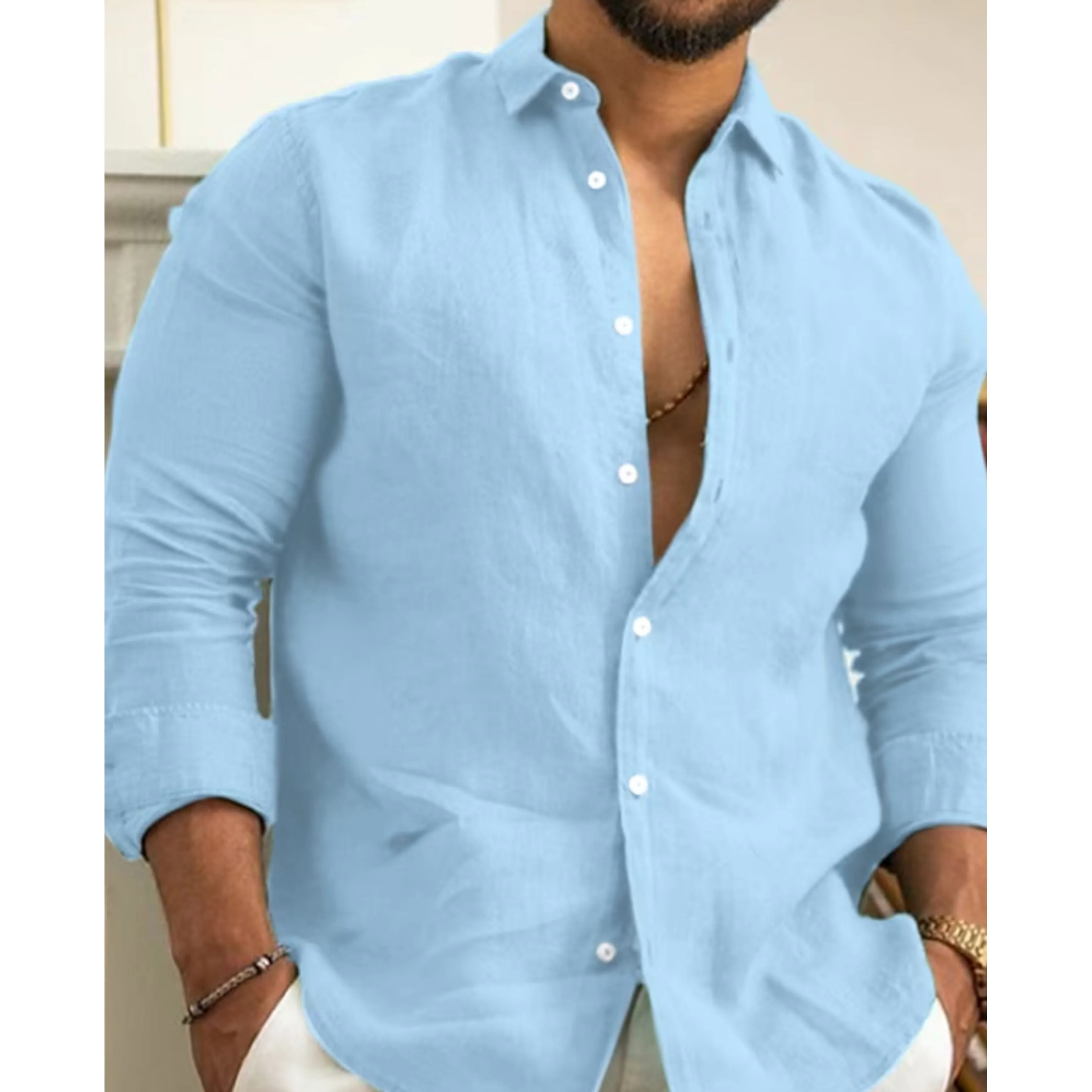Arnold® | Men's slim fit button shirt - Image 3
