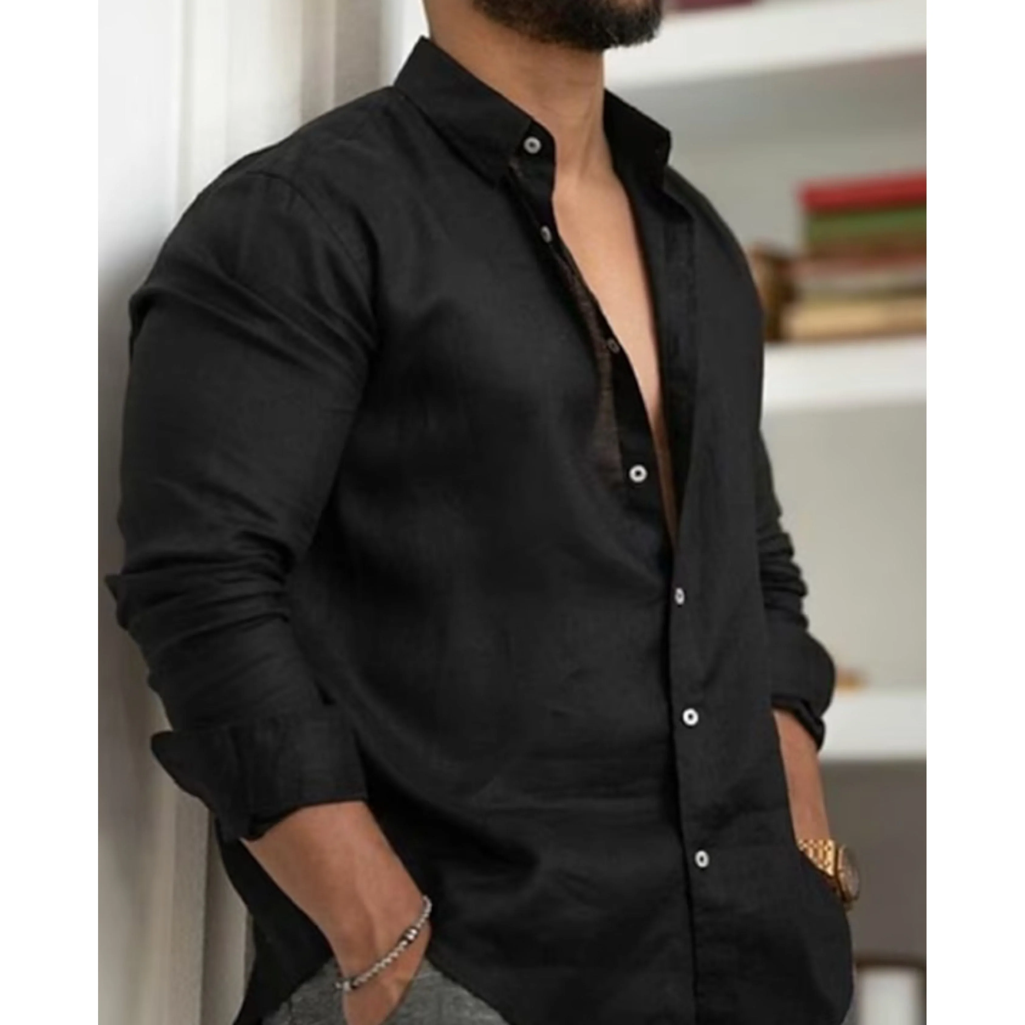 Arnold® | Men's slim fit button shirt - Image 4
