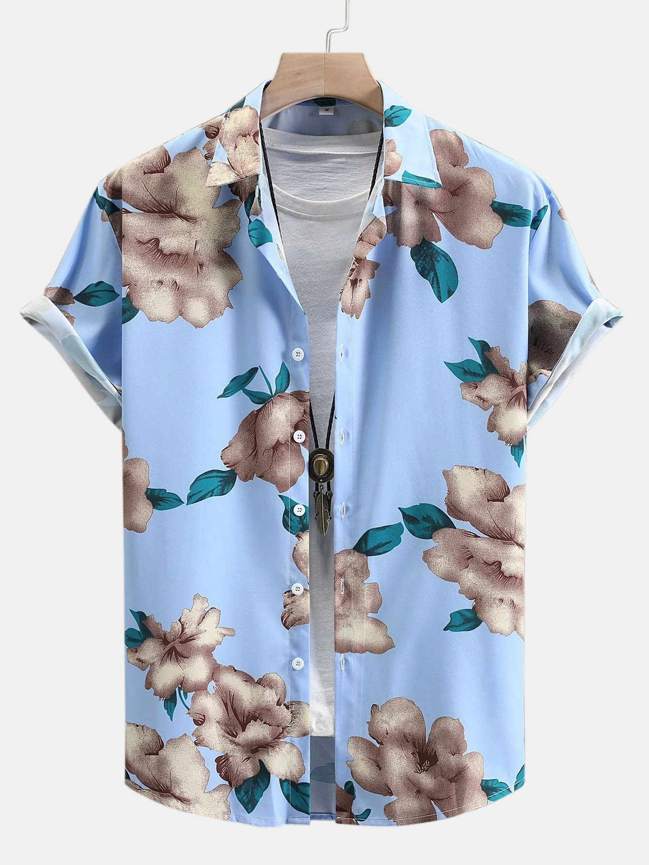 Arpad® | Floral Print Button Up Shirt - Image 6