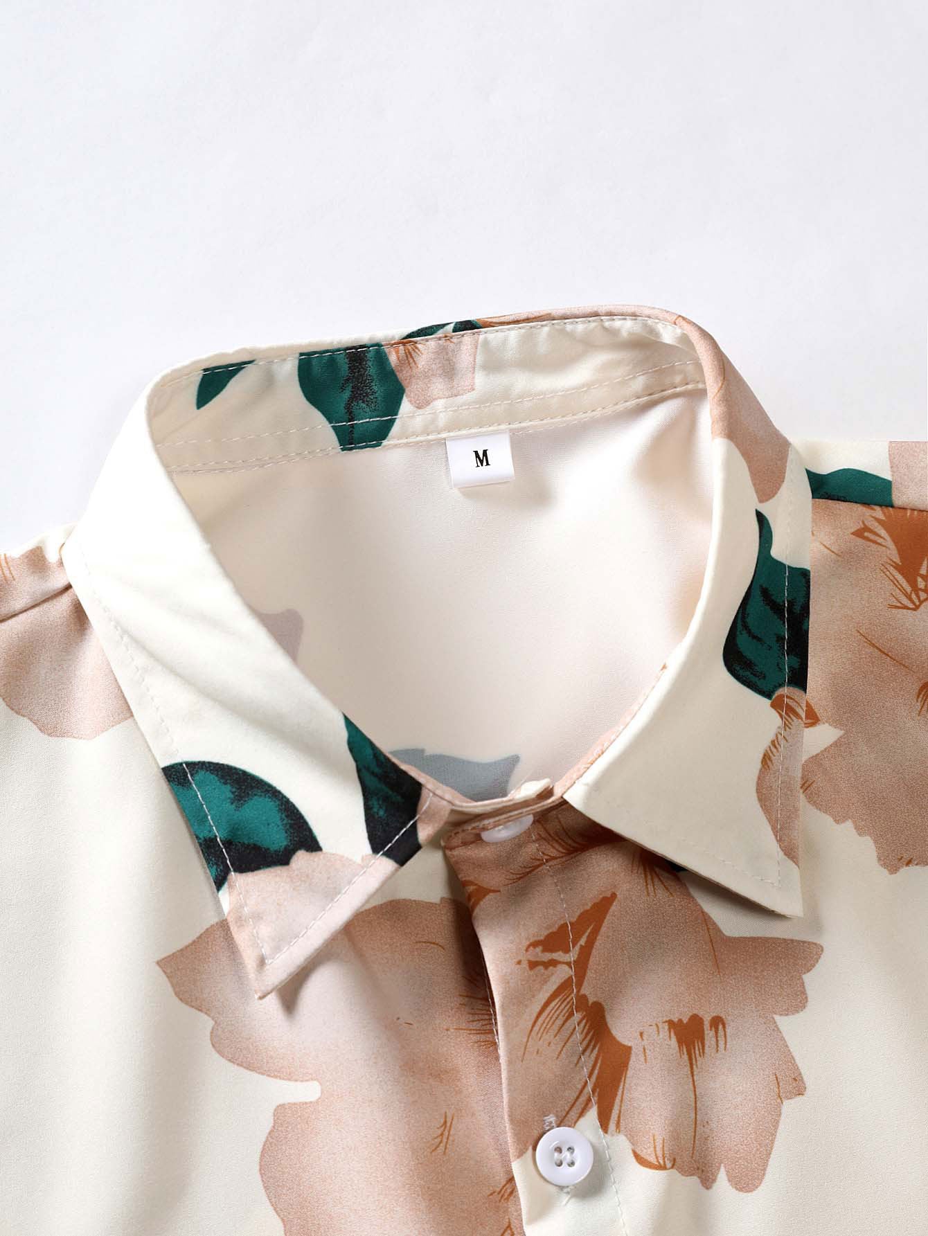 Arpad® | Floral Print Button Up Shirt - Image 7