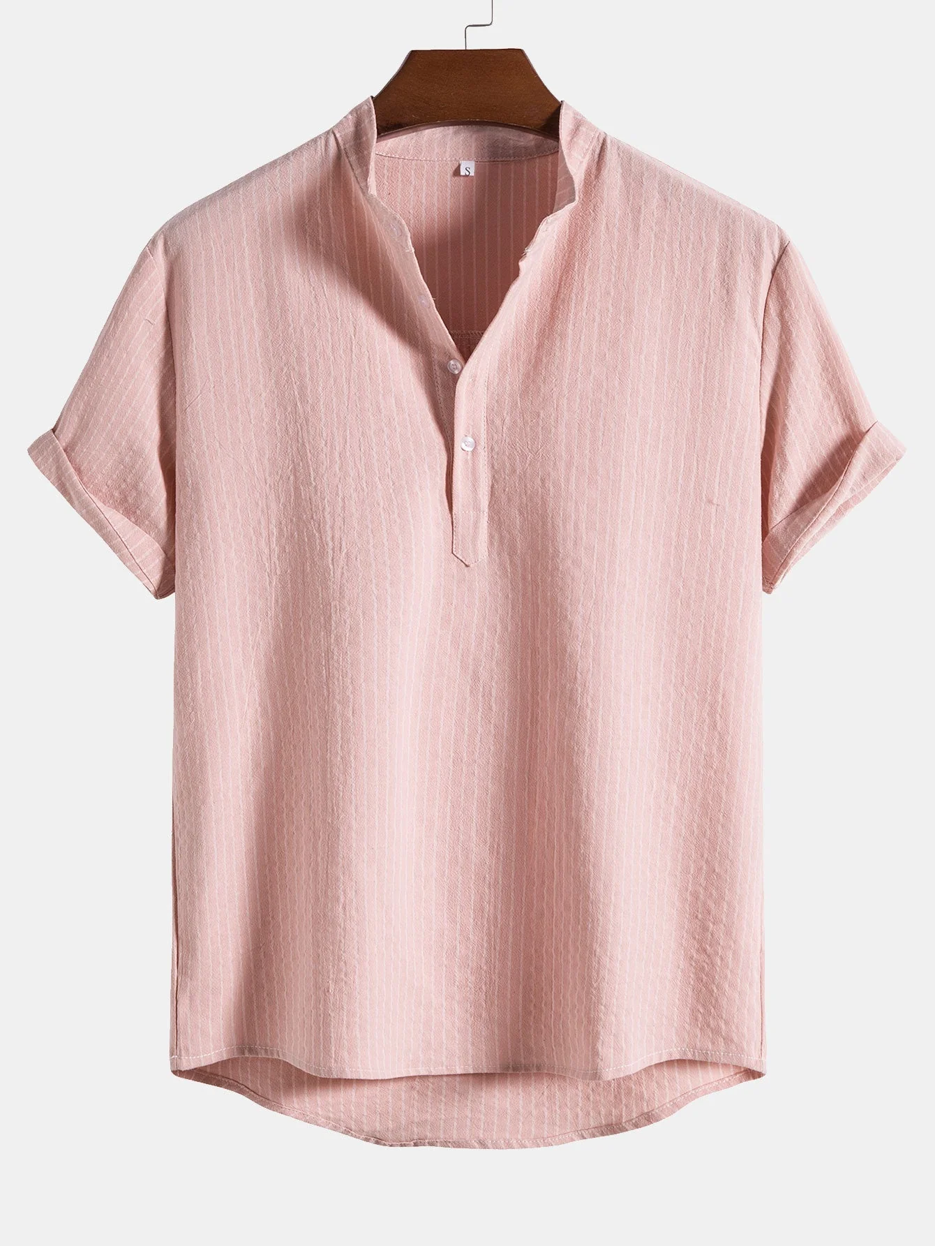 Arpi® | Man Striped Henley Shirts - Image 7