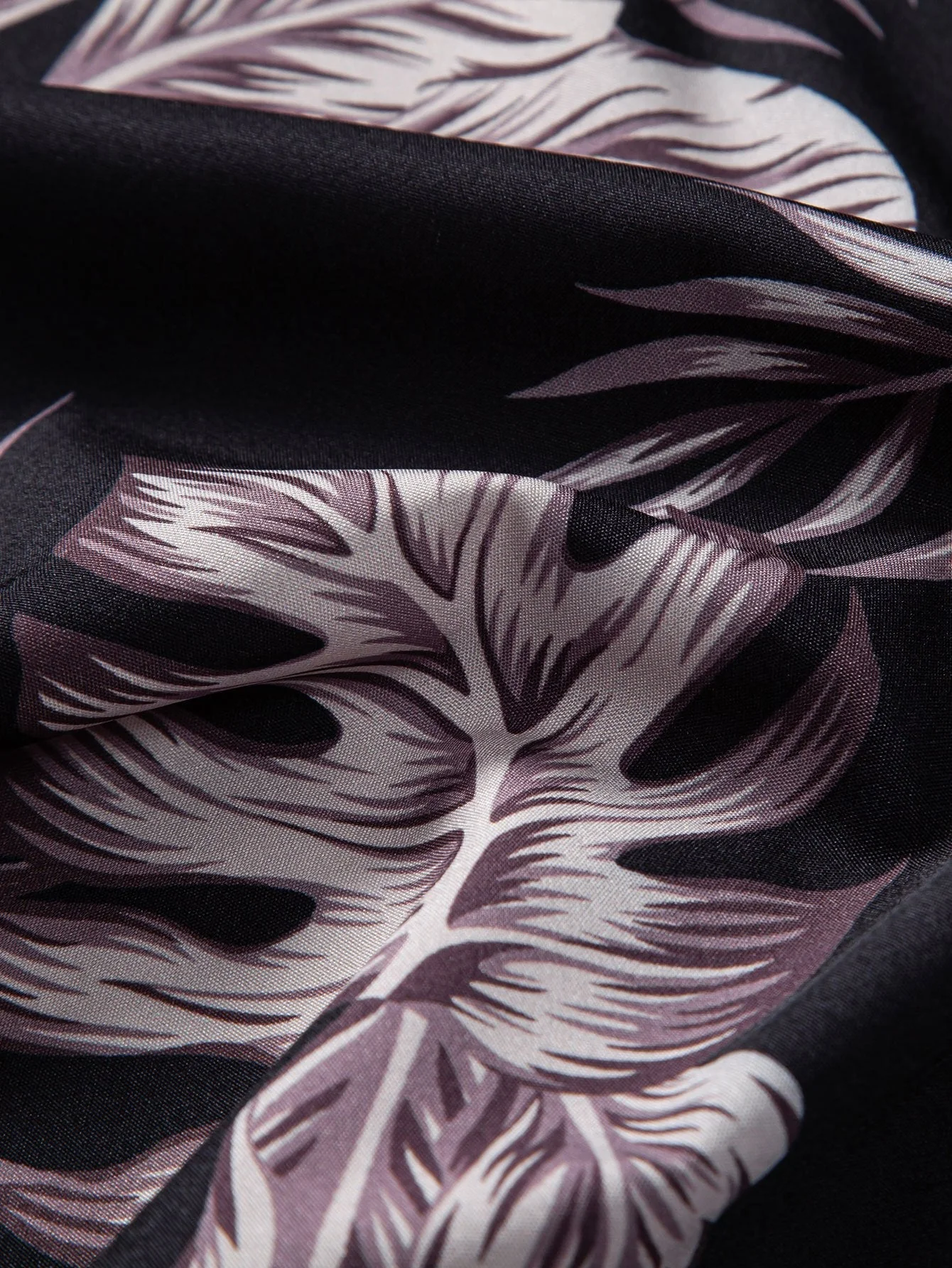 Arquimedes® | Leaf Print Button Up Shirt - Image 6
