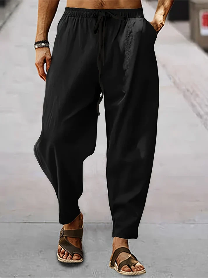 Artair® | Casual Linen Summer Trousers - Image 2