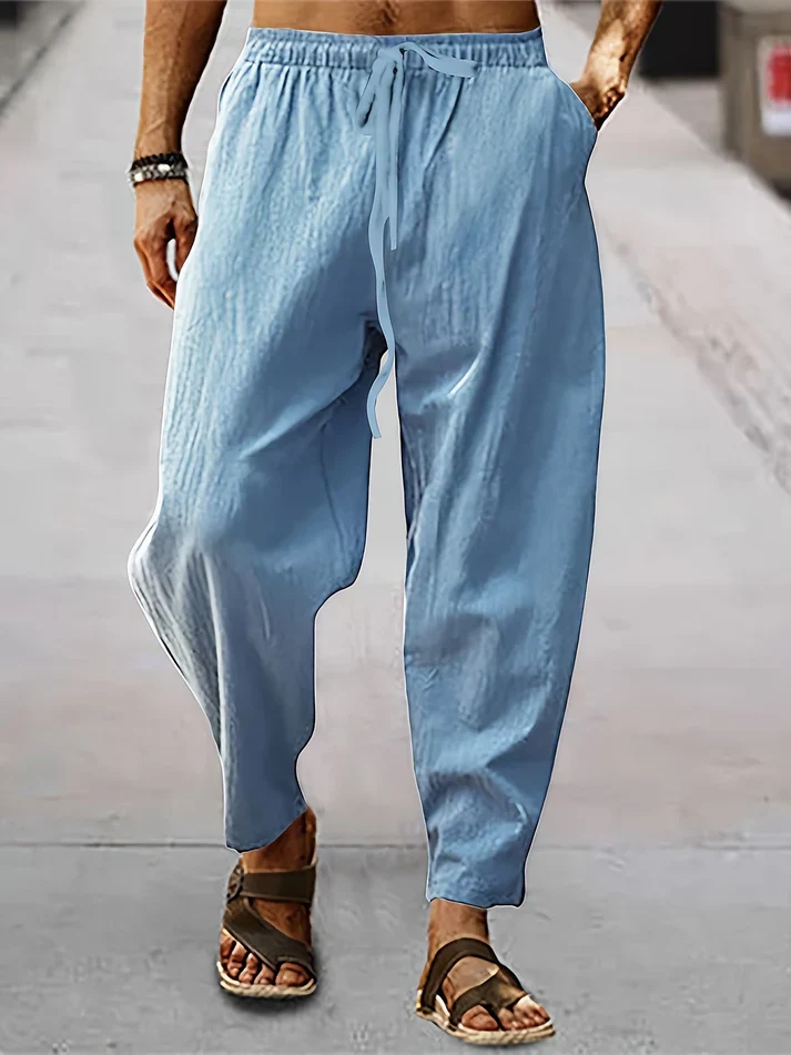 Artair® | Casual Linen Summer Trousers - Image 4