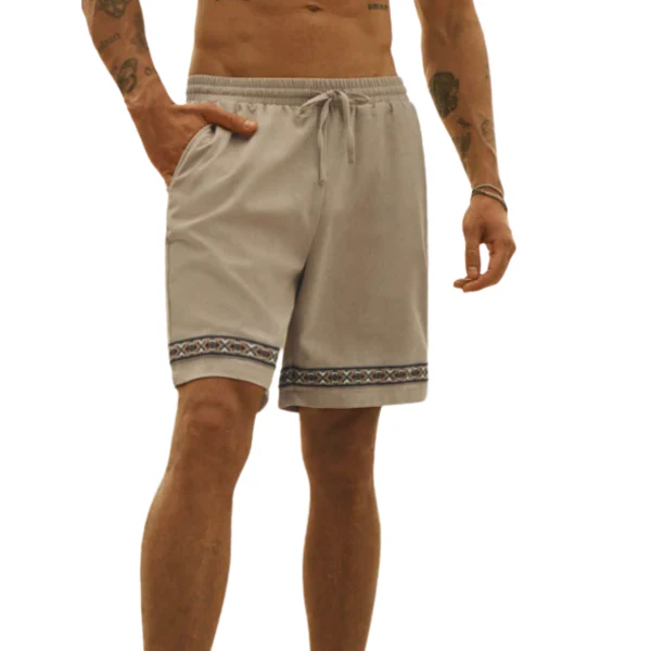 Artan® | Gerard Geometrisch Linnen Short - Image 2
