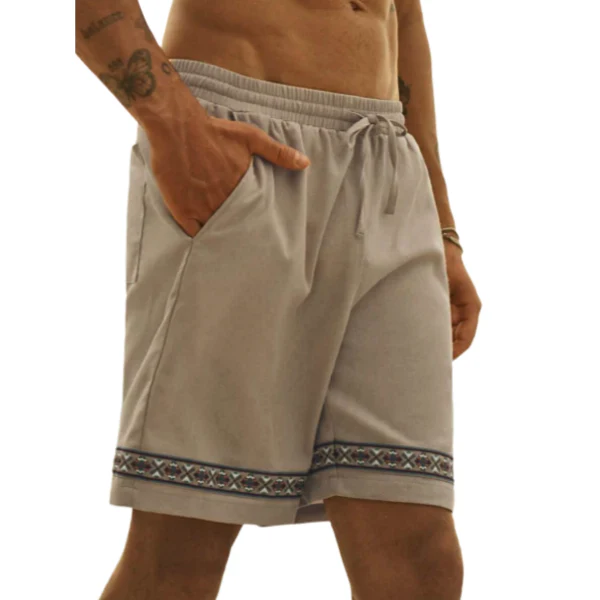 Artan® | Gerard Geometrisch Linnen Short - Image 3