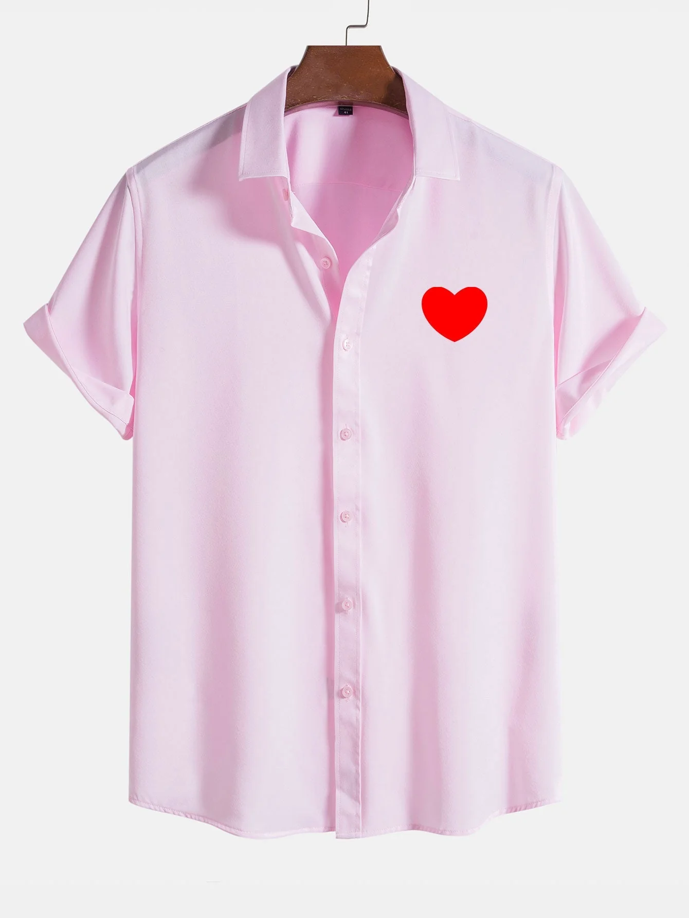 Artek® | Red Heart Pattern Shirts - Image 2