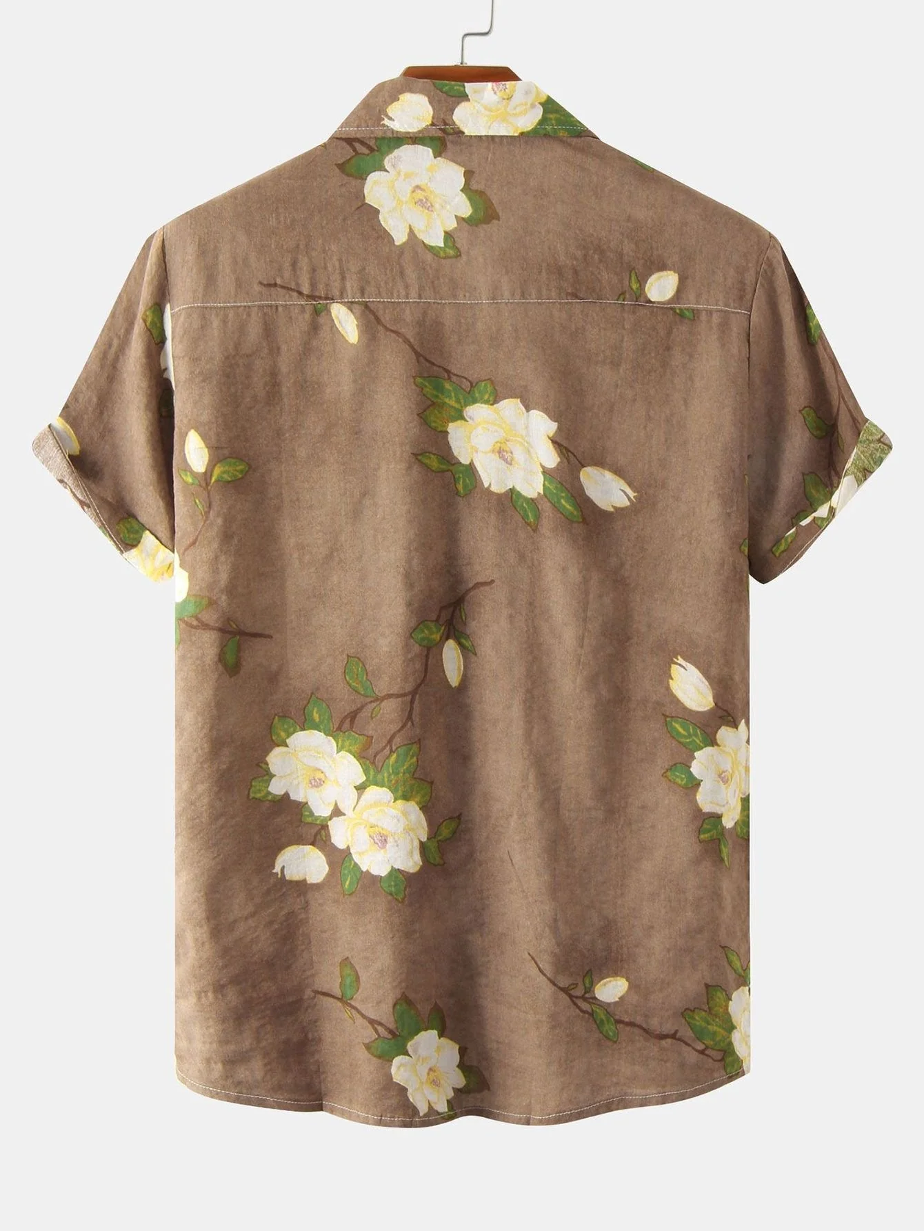Arther® | Floral Print Button Up Shirt - Image 4