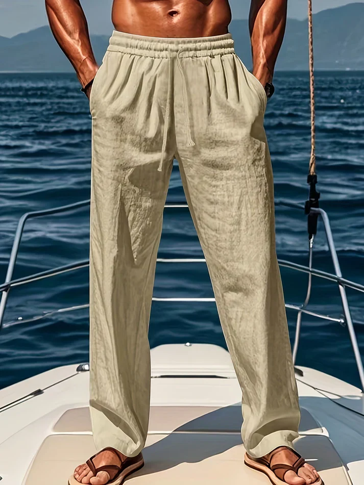 Arthur® | Elegant Linen Summer Trousers - Image 3