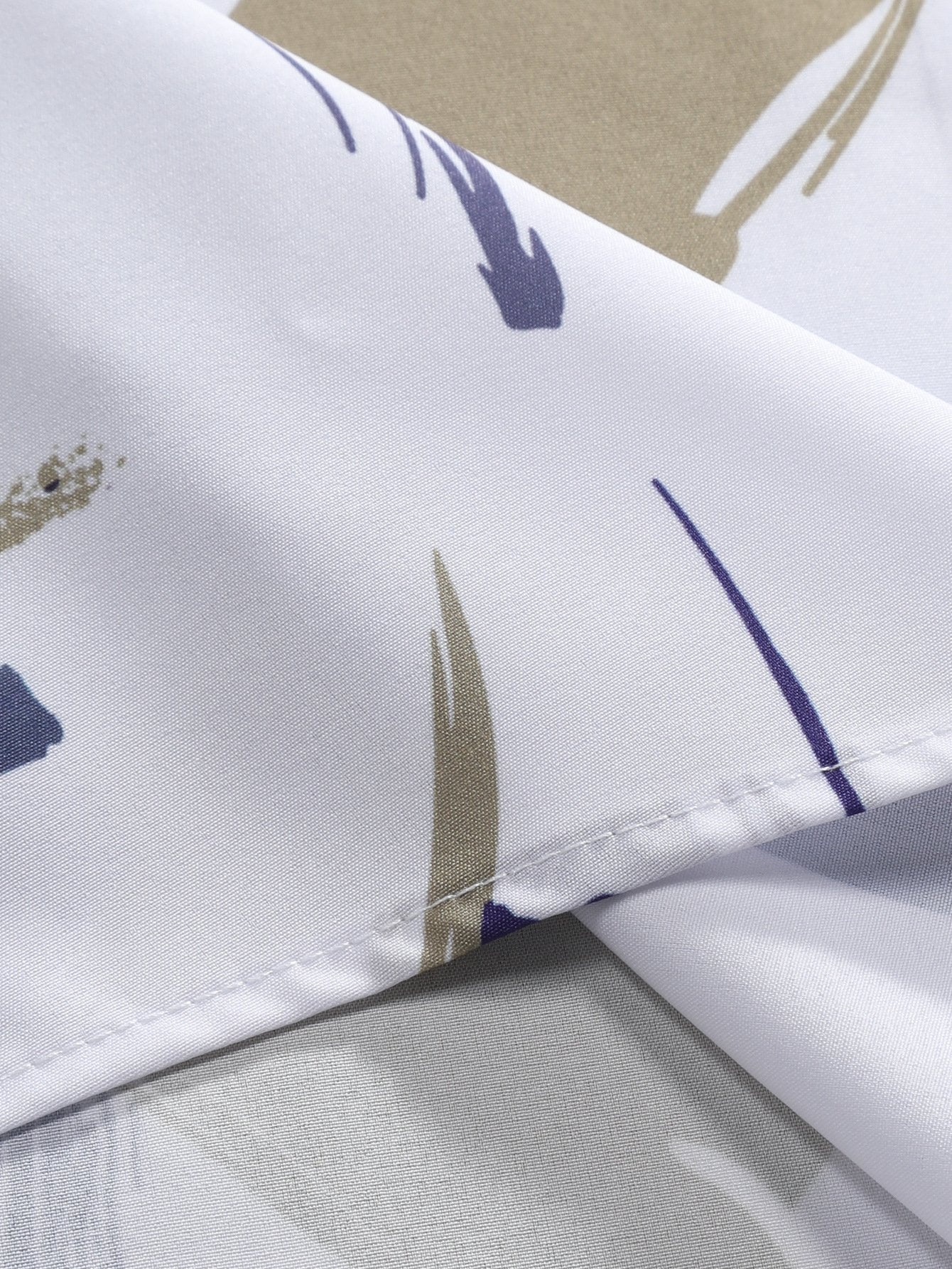 Arti® | Brushstroke Print Button Up Shirt - Image 5