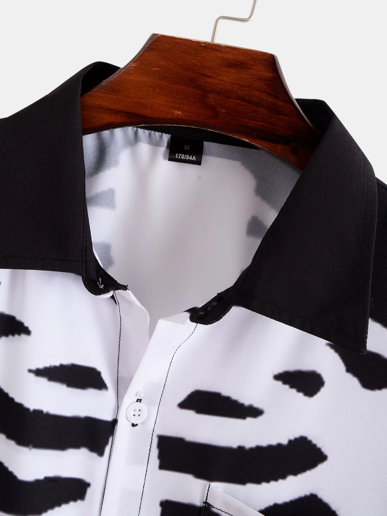 Artie® | Skeleton Print Button Up Shirt - Image 3