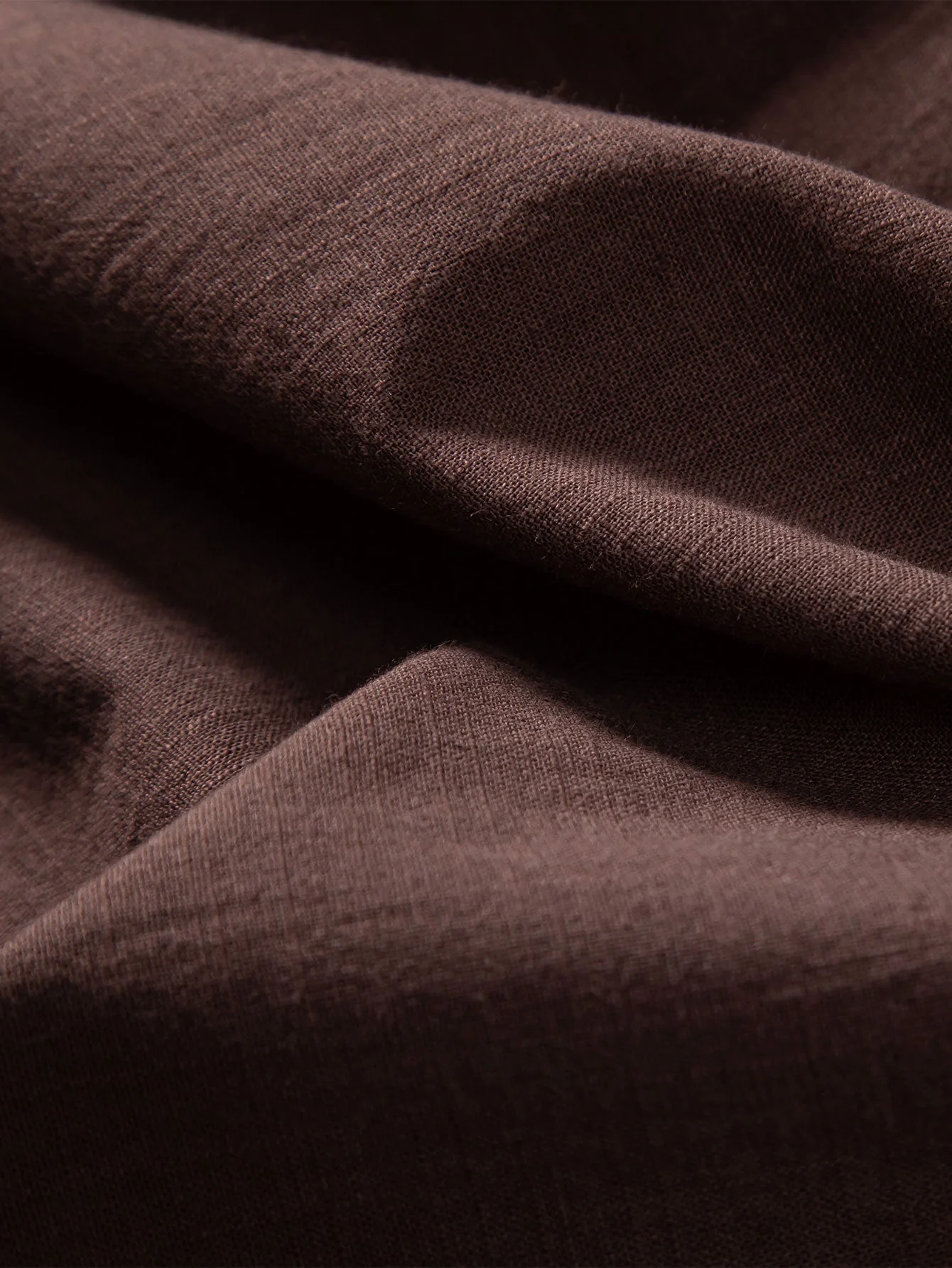 Arto® | Geometric Print Linen Look Shirt - Image 13
