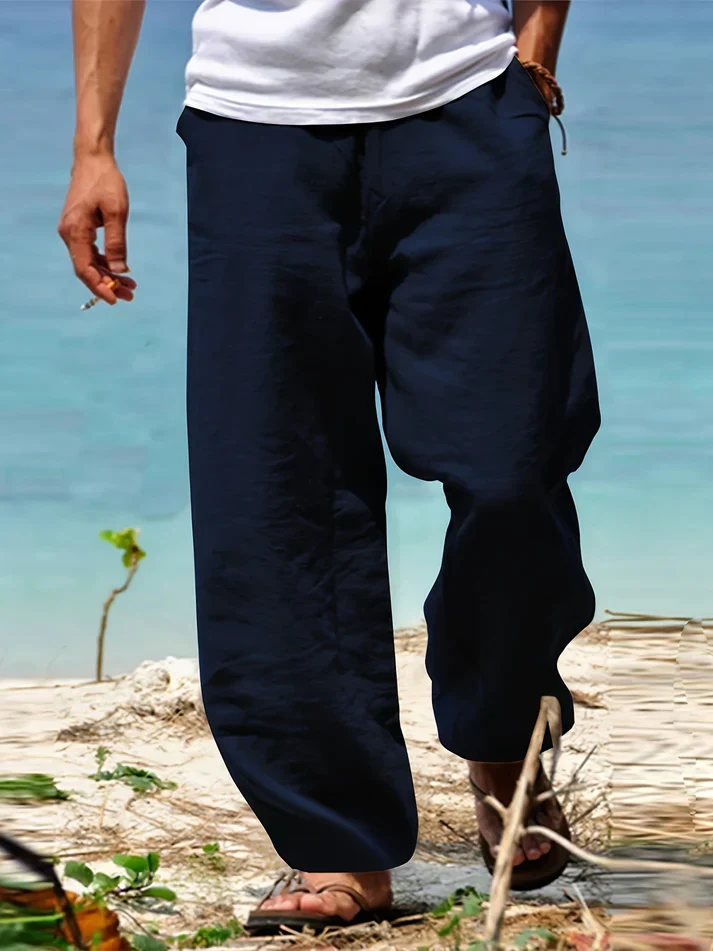 Arturo® | Casual Linen Summer Trousers - Image 4