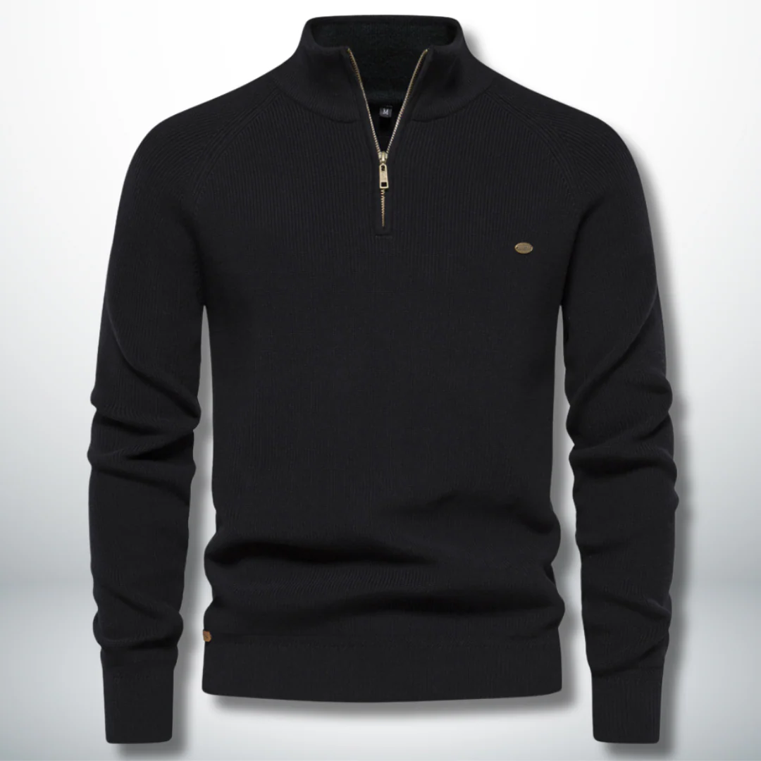 Arturo® | Comfortable and elegant zip-up sweater - Image 4