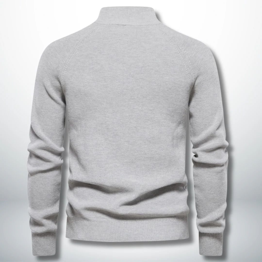 Arturo® | Comfortable and elegant zip-up sweater - Image 6