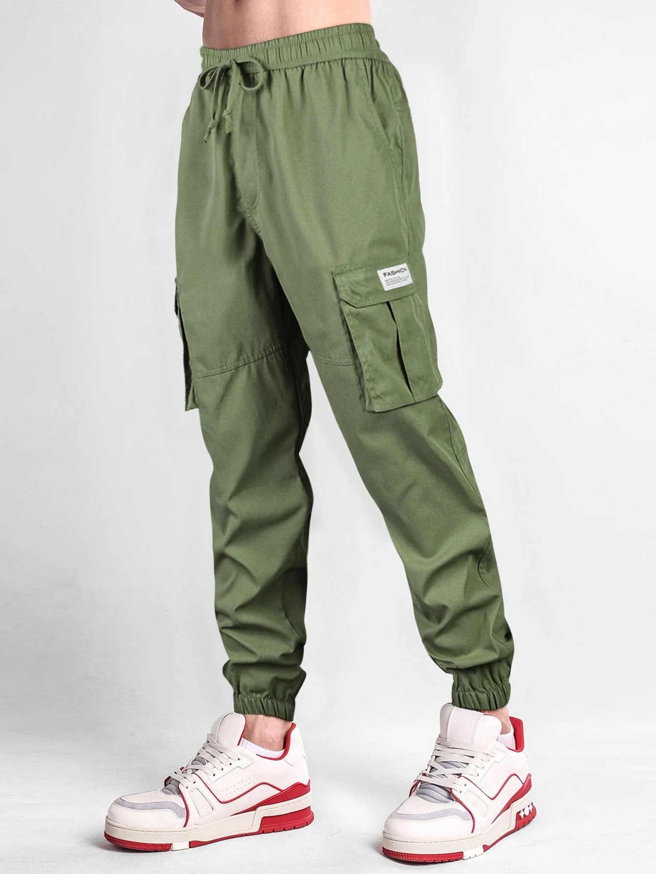 Arturo® | Drawstring Cargo Jogging Pants - Image 5