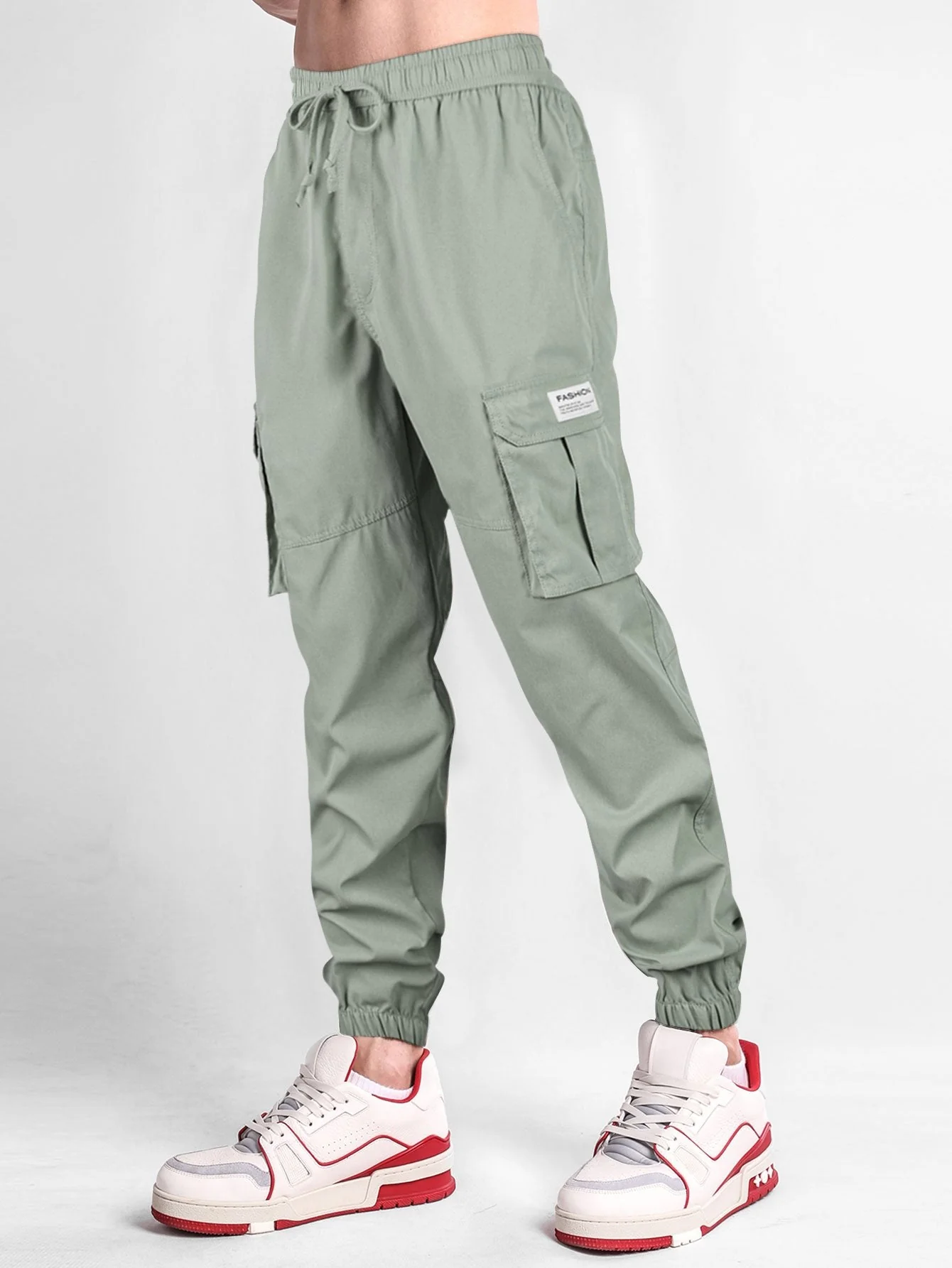 Arturo® | Drawstring Cargo Jogging Pants - Image 7
