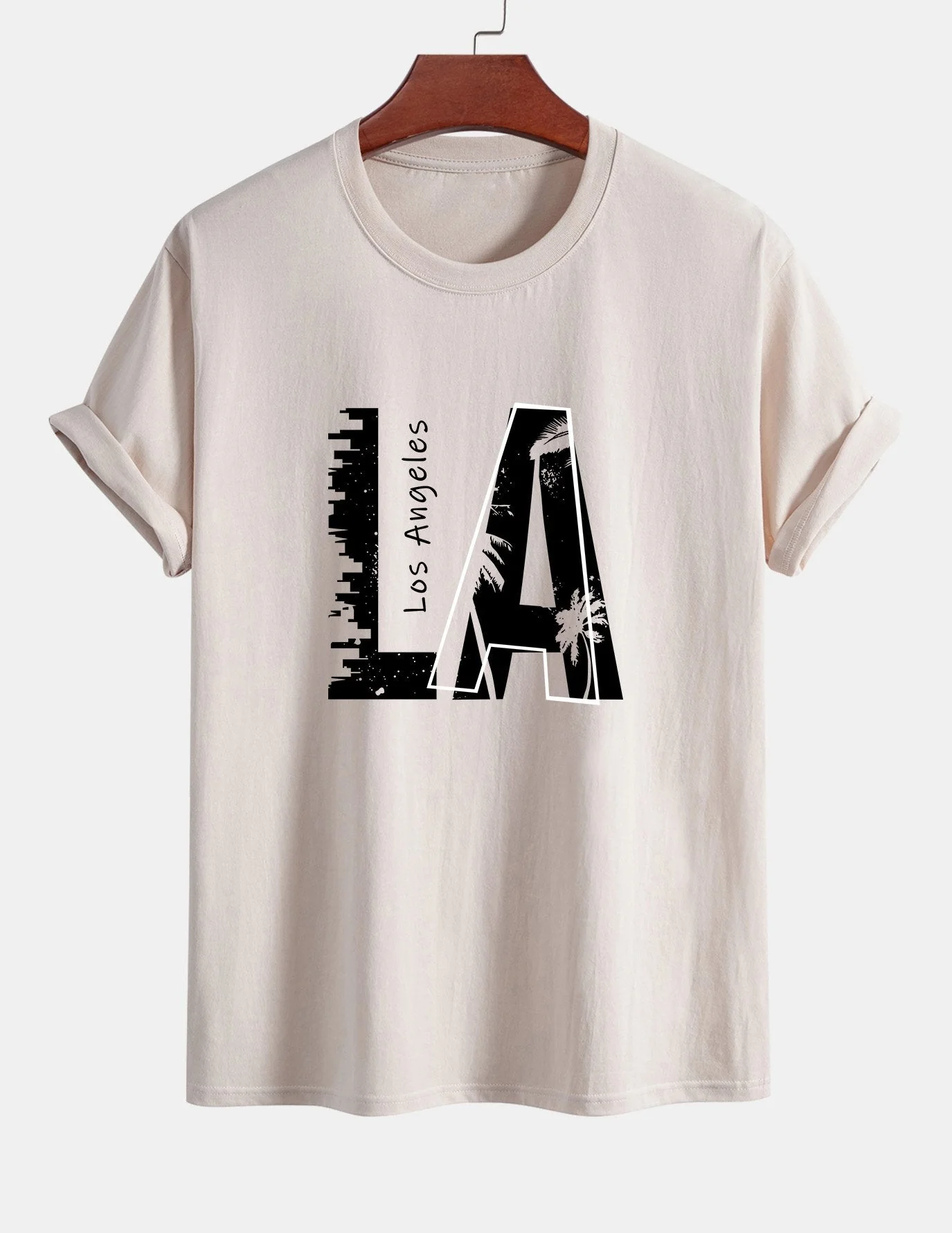 Arturo® | Los Angeles Print Cotton T-Shirt - Image 10