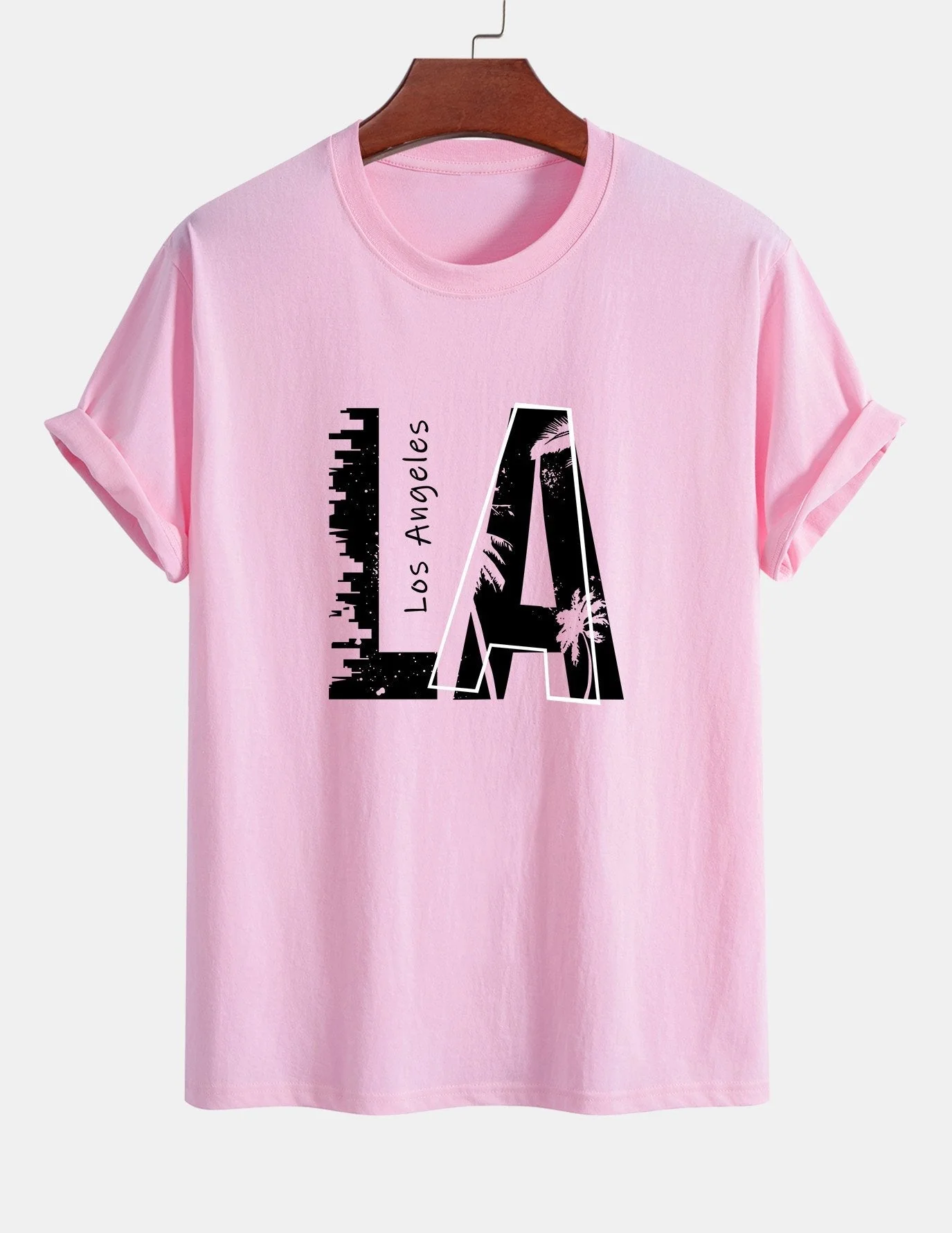 Arturo® | Los Angeles Print Cotton T-Shirt - Image 12