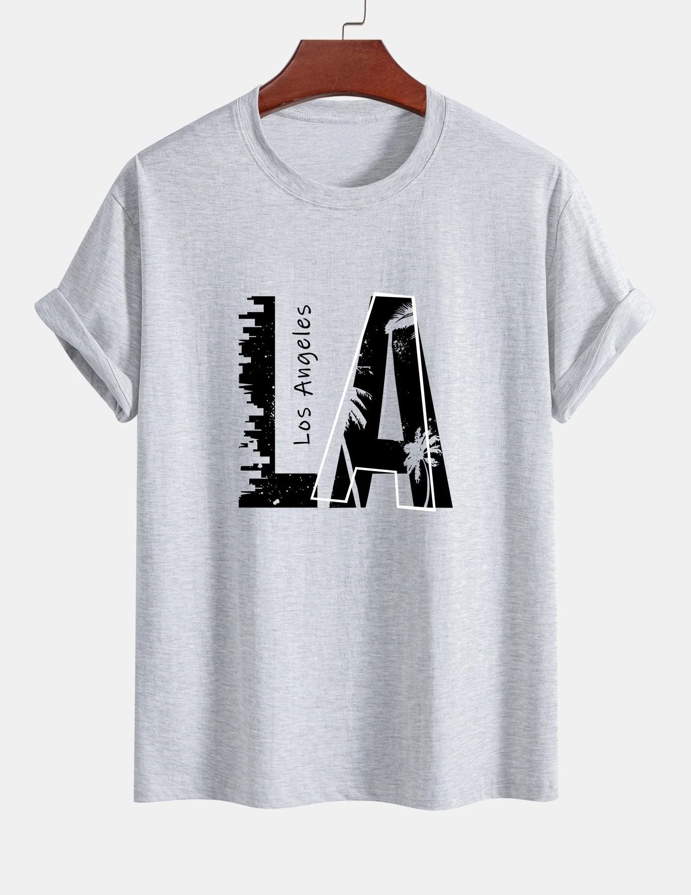 Arturo® | Los Angeles Print Cotton T-Shirt - Image 13