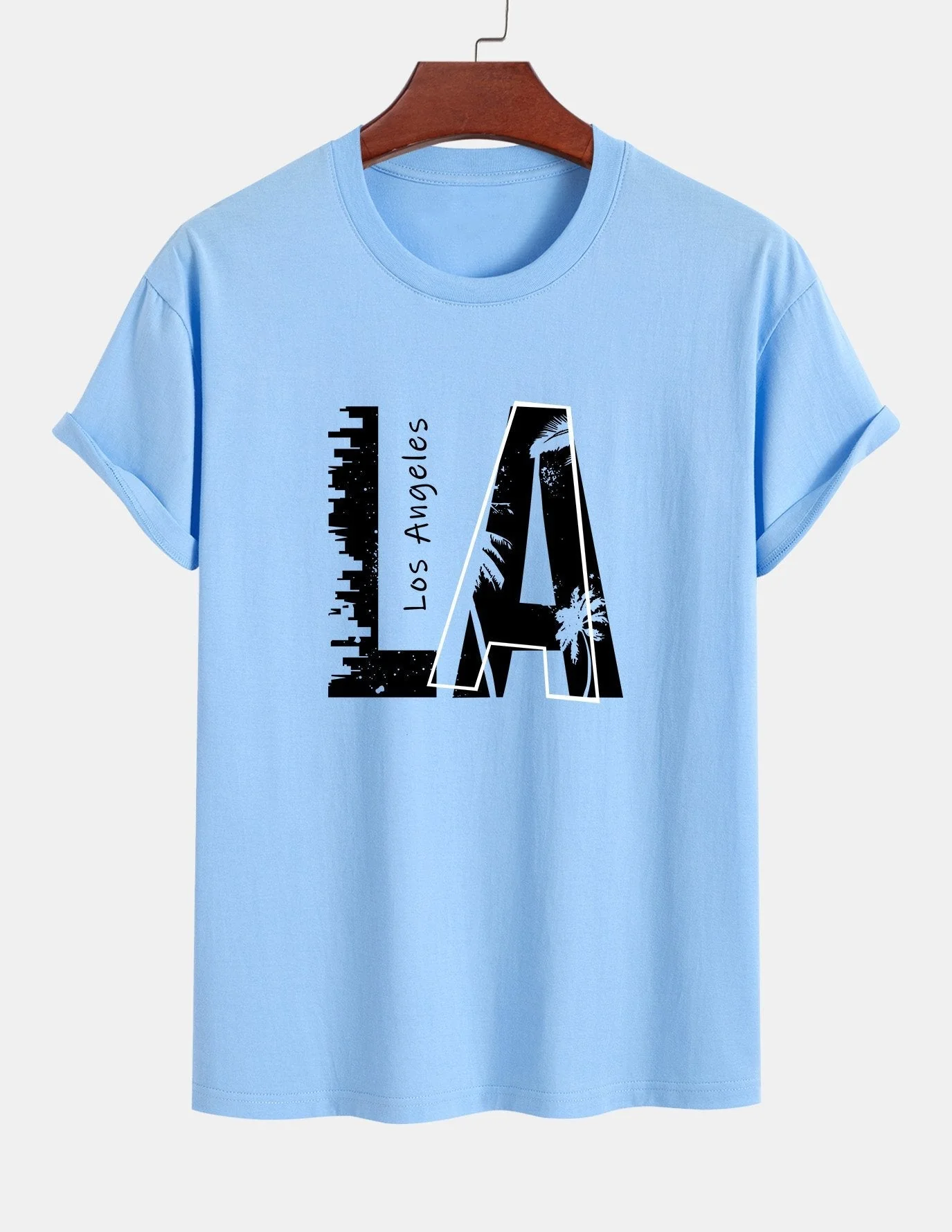 Arturo® | Los Angeles Print Cotton T-Shirt - Image 15
