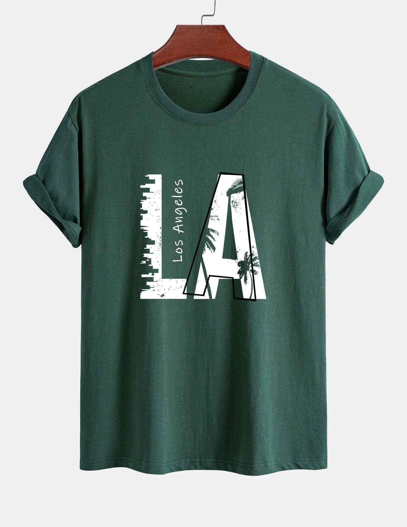 Arturo® | Los Angeles Print Cotton T-Shirt - Image 2