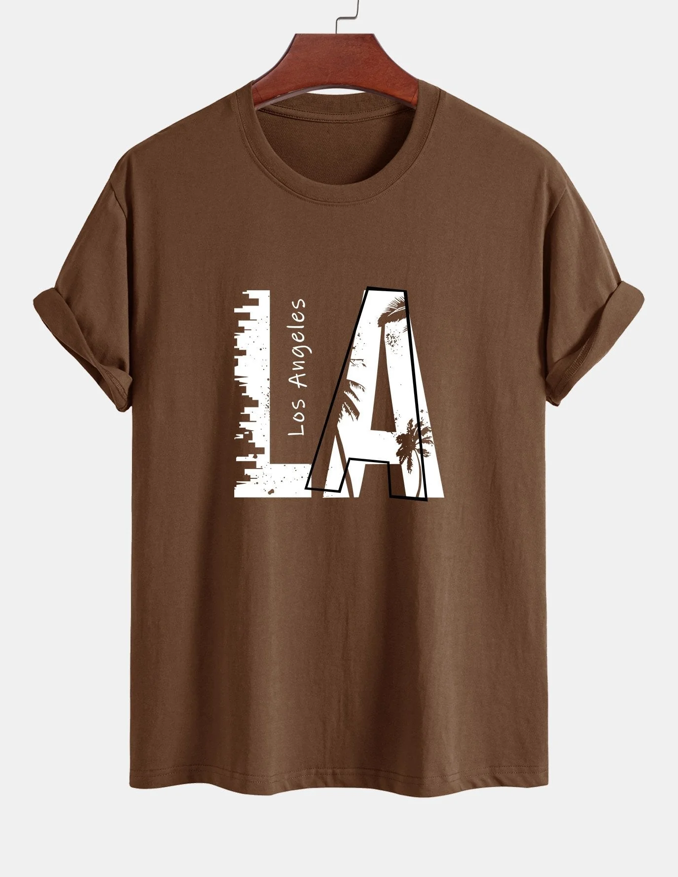 Arturo® | Los Angeles Print Cotton T-Shirt - Image 4
