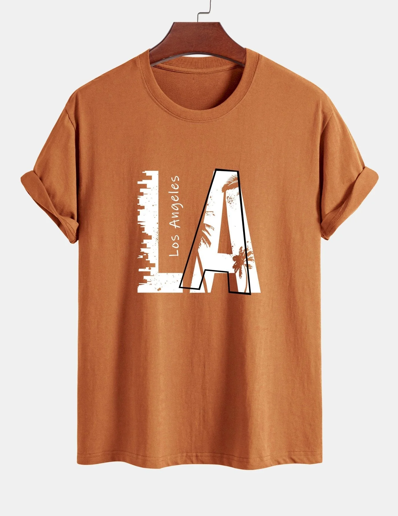 Arturo® | Los Angeles Print Cotton T-Shirt - Image 5