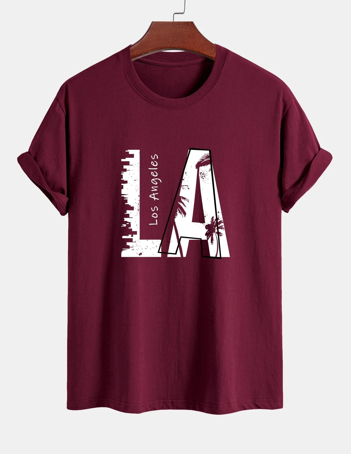 Arturo® | Los Angeles Print Cotton T-Shirt - Image 7