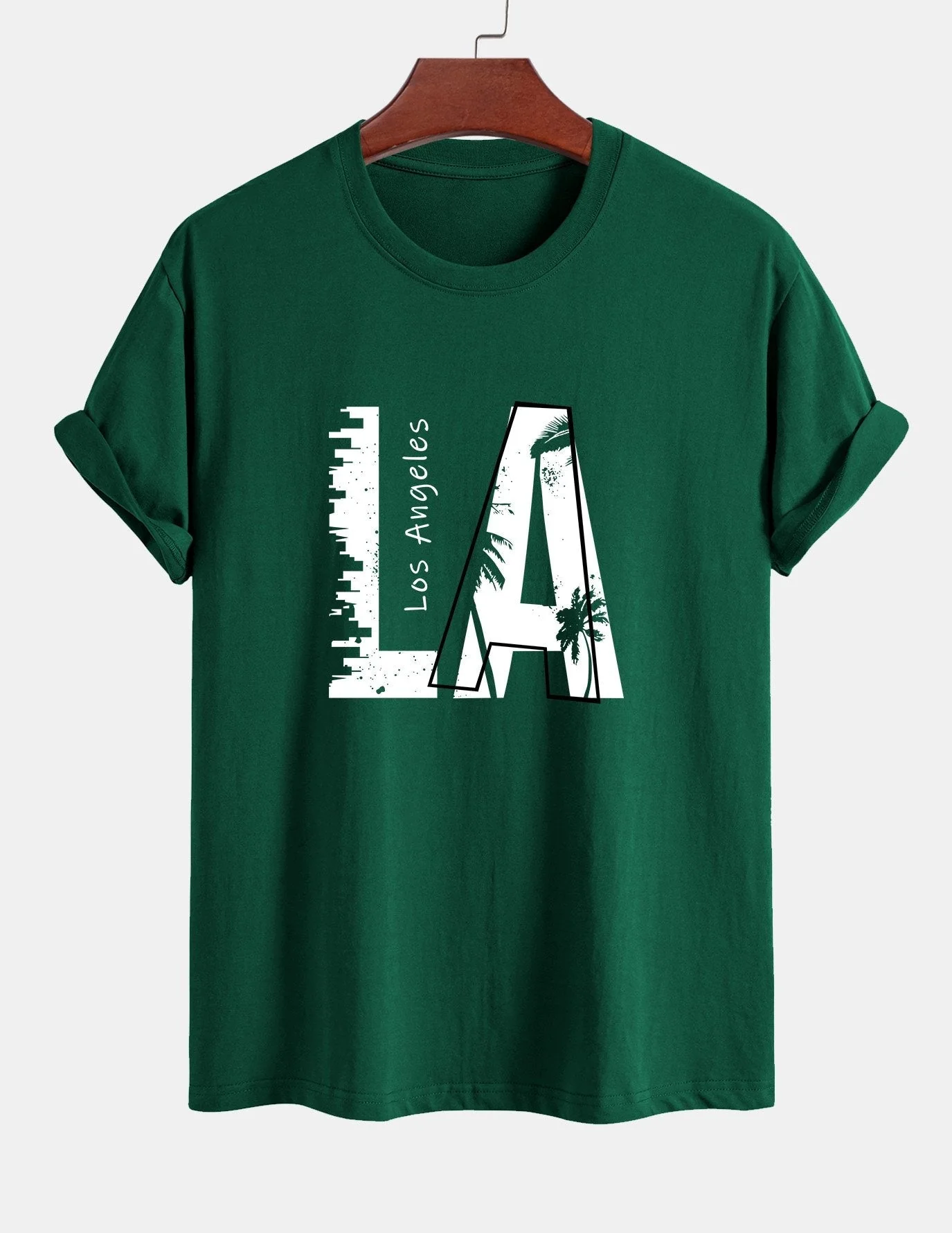 Arturo® | Los Angeles Print Cotton T-Shirt - Image 8