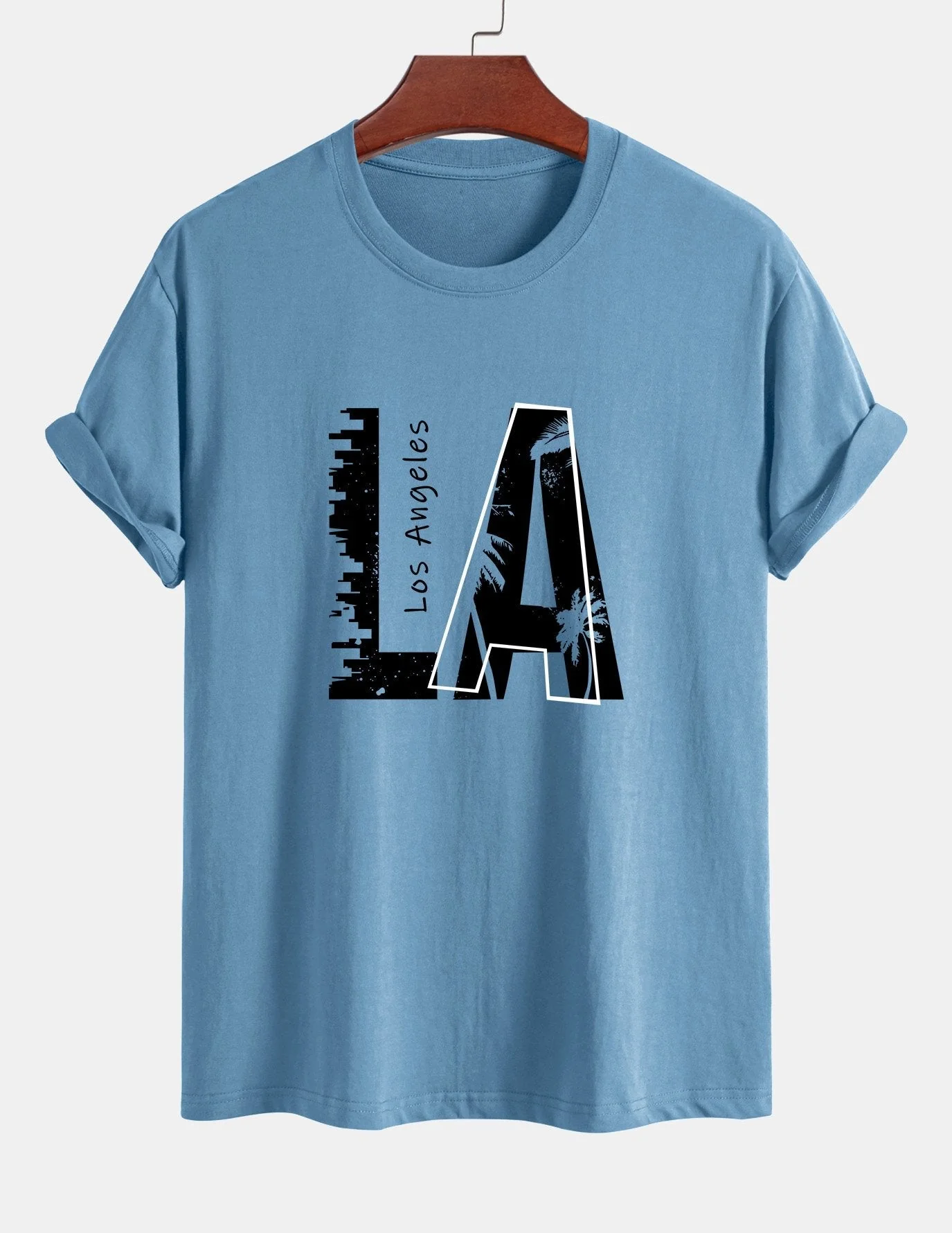 Arturo® | Los Angeles Print Cotton T-Shirt - Image 9