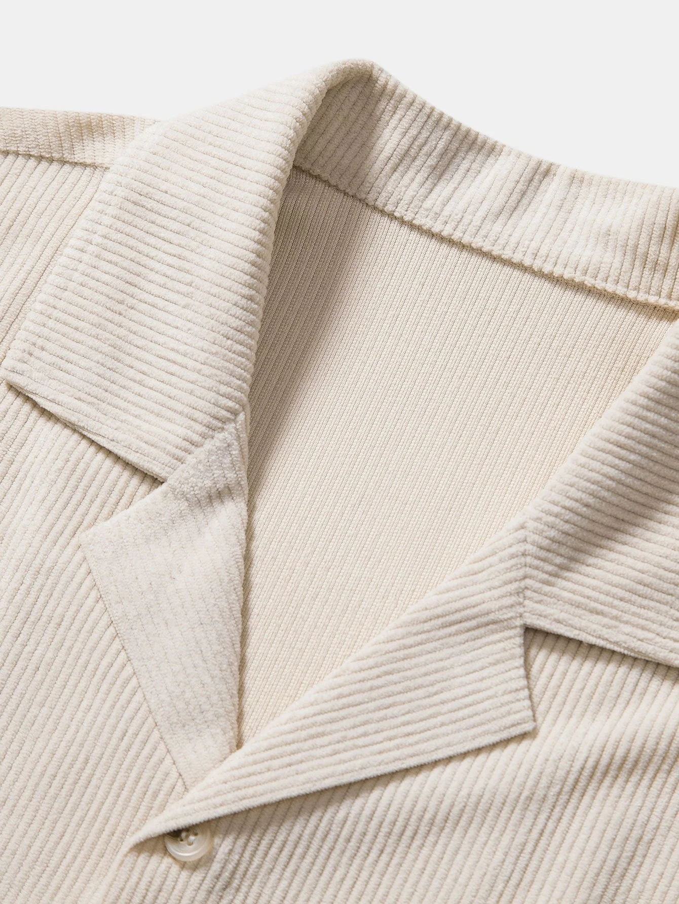 Arturo® | Short Sleeve Corduroy Revere Shirt - Image 7