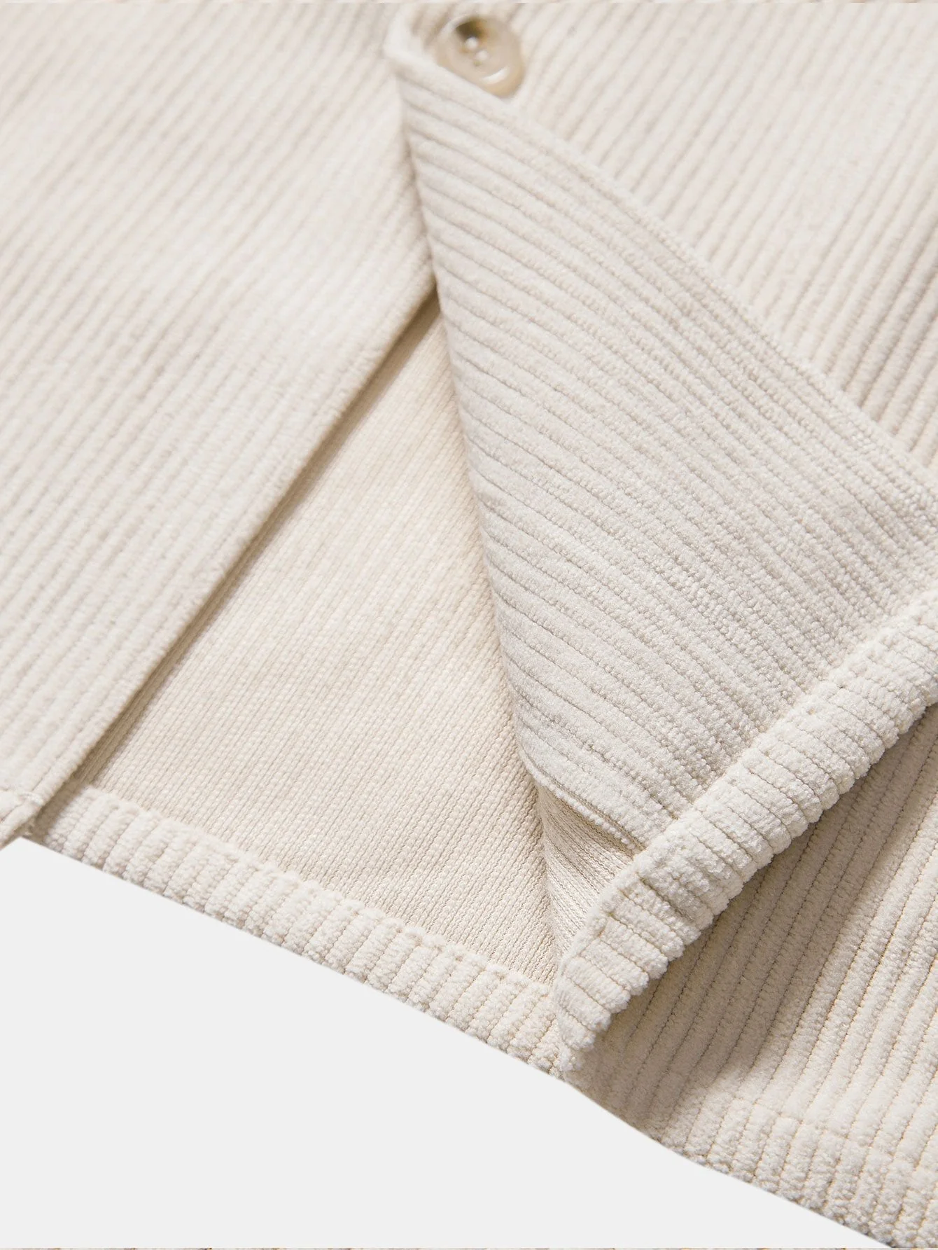 Arturo® | Short Sleeve Corduroy Revere Shirt - Image 9