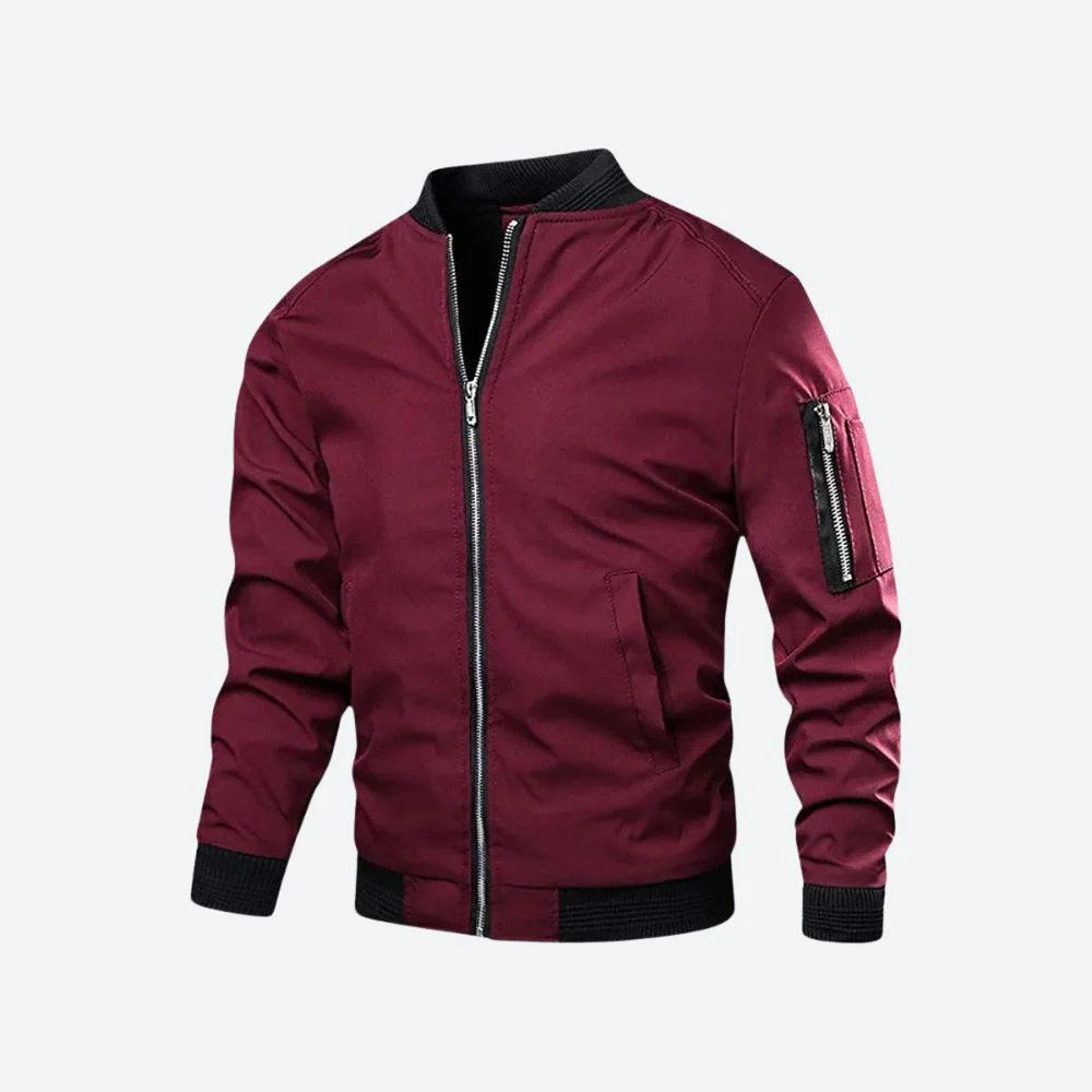 Arturo | Elegant Bomber Jacket - Image 4