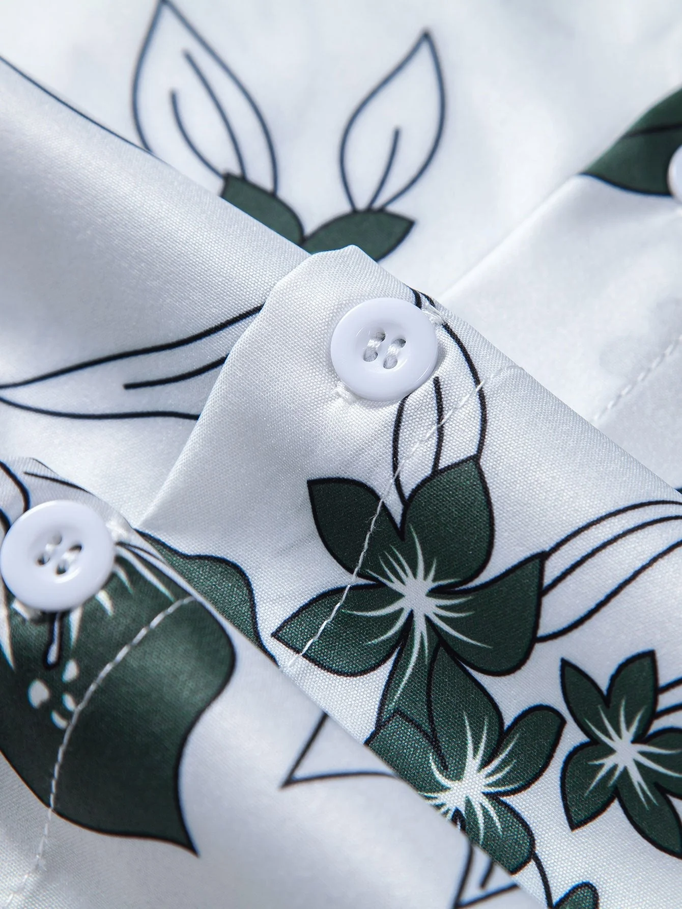 Aru® | Floral Print Button Up Shirt - Image 4