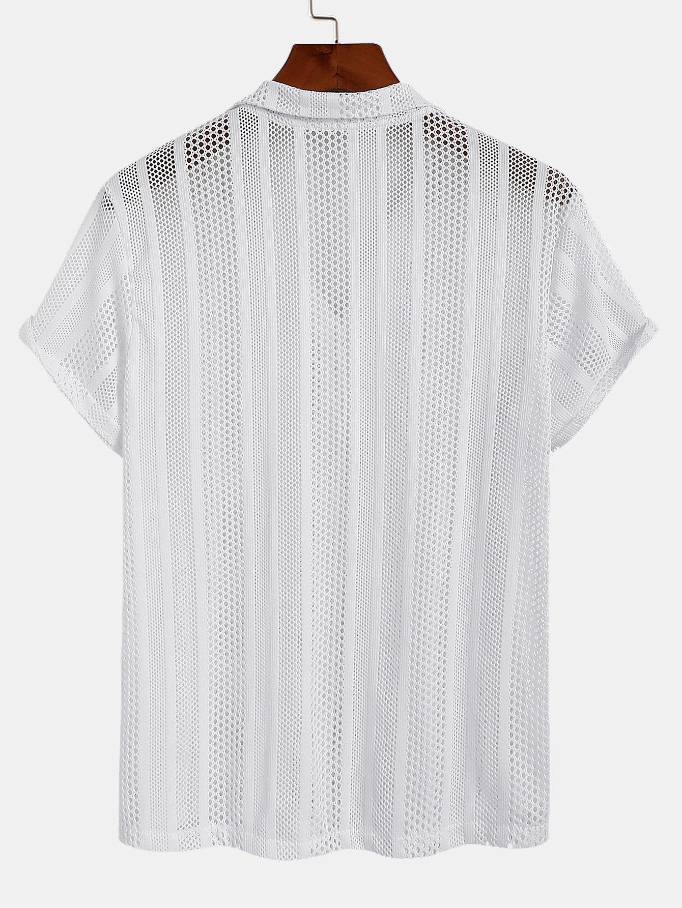 Arunas® | Mesh Textured Shirt - Image 3