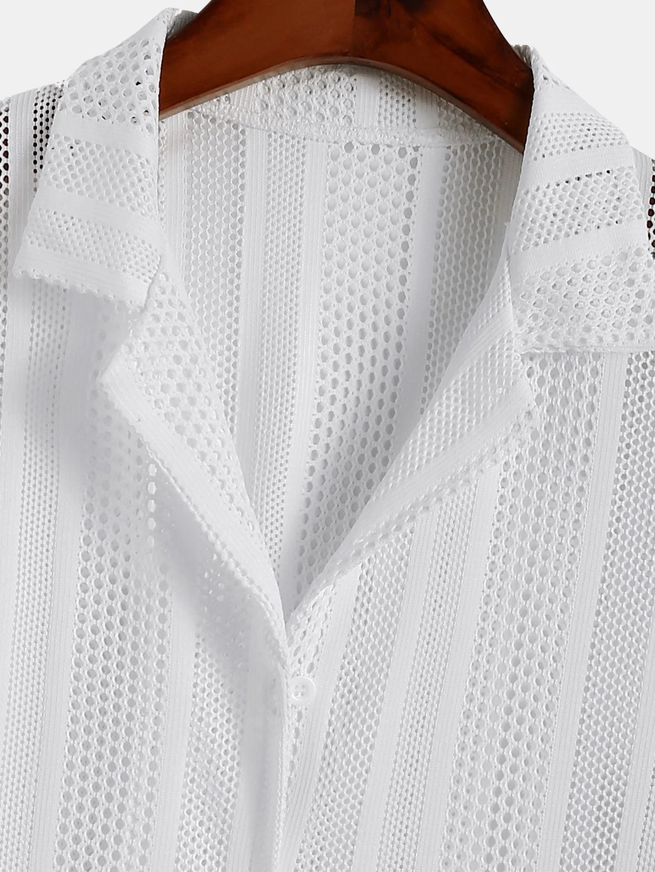 Arunas® | Mesh Textured Shirt - Image 5