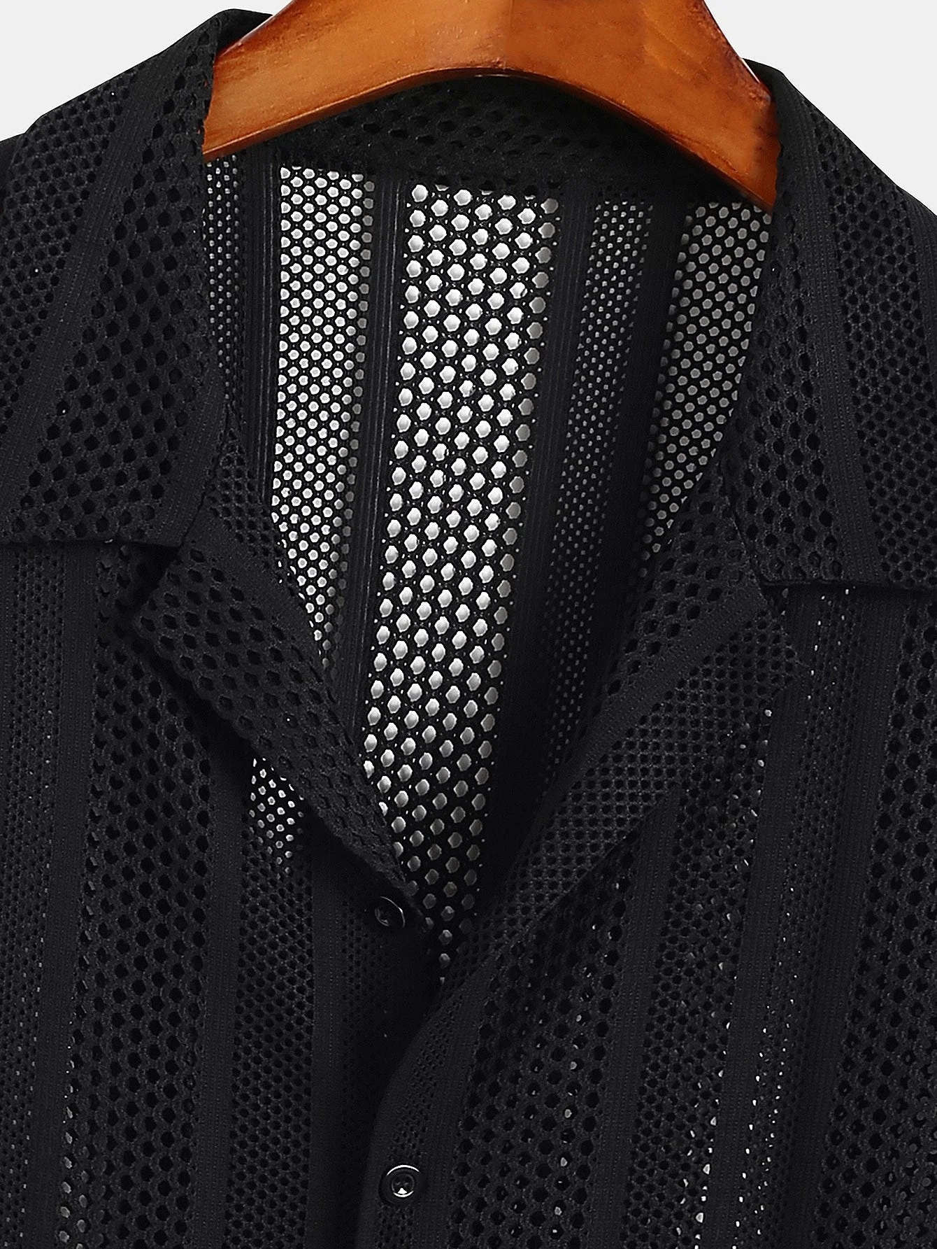Arunas® | Mesh Textured Shirt - Image 6