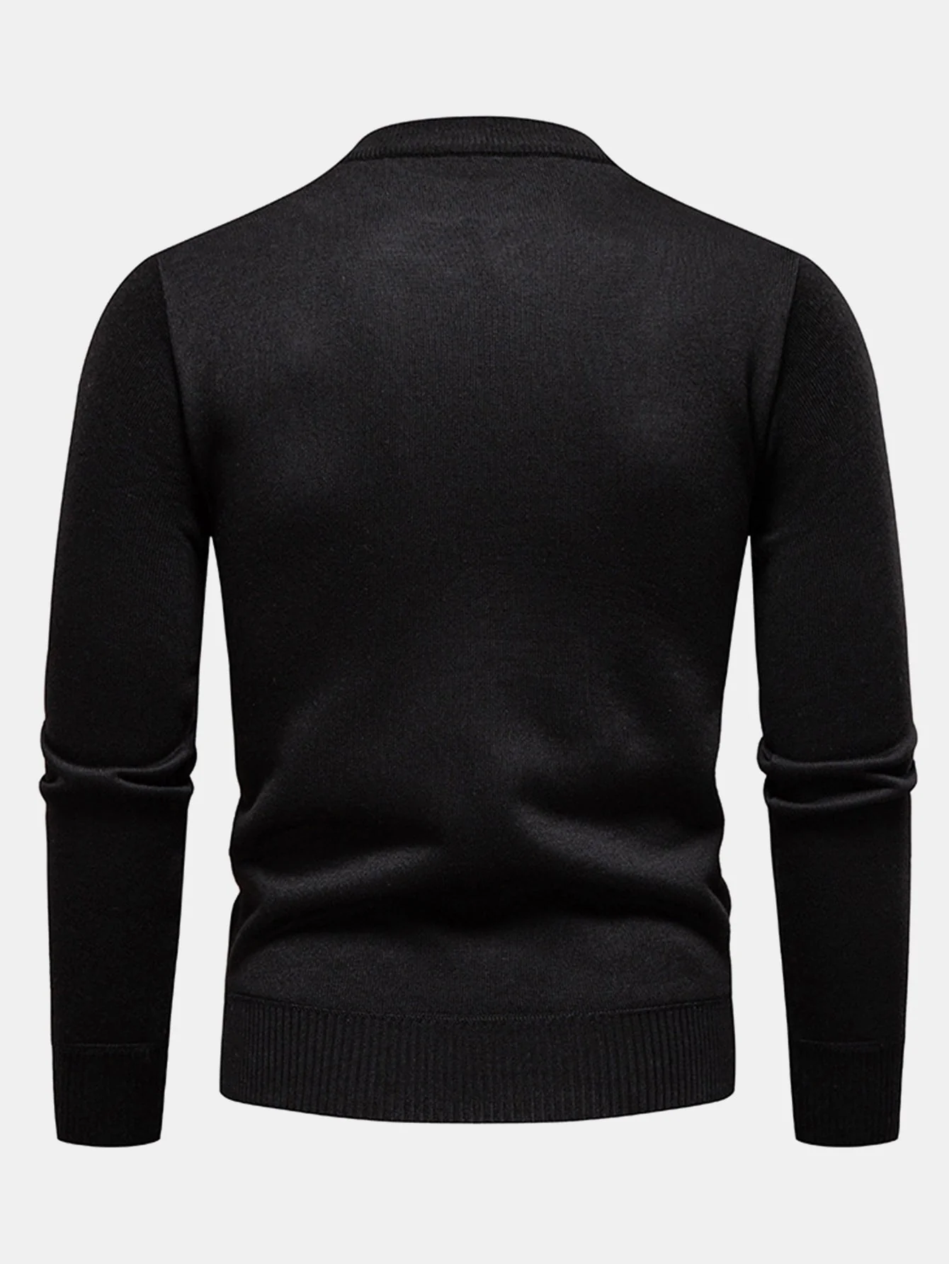 Asad® | Geometric Jacquard Crewneck Sweater - Image 12