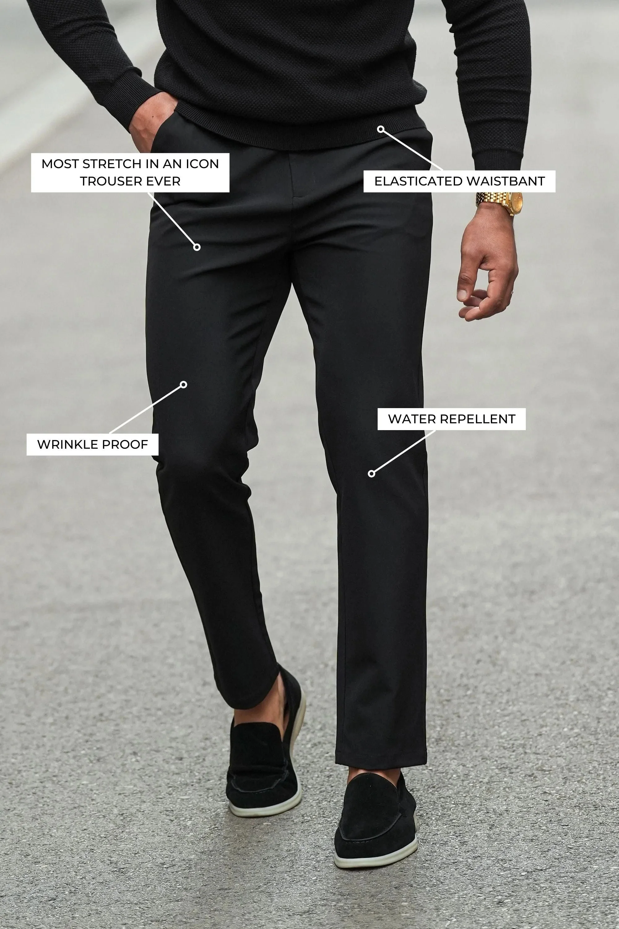 Asaph® | Innovative Tech Pants for Ultimate Comfort and Style - Image 2