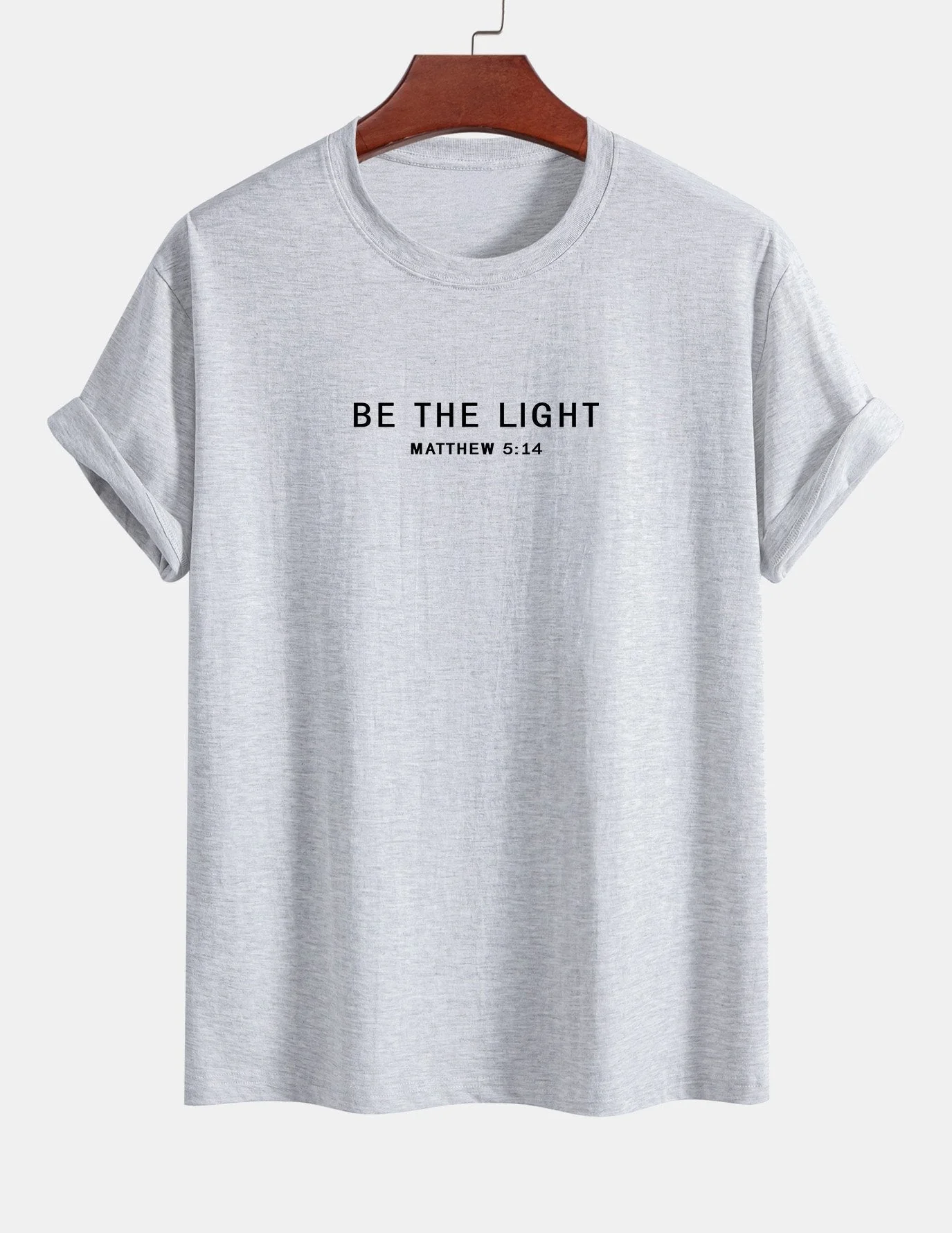 Asdrúbal® | Be The Light Print Cotton T-Shirt - Image 13