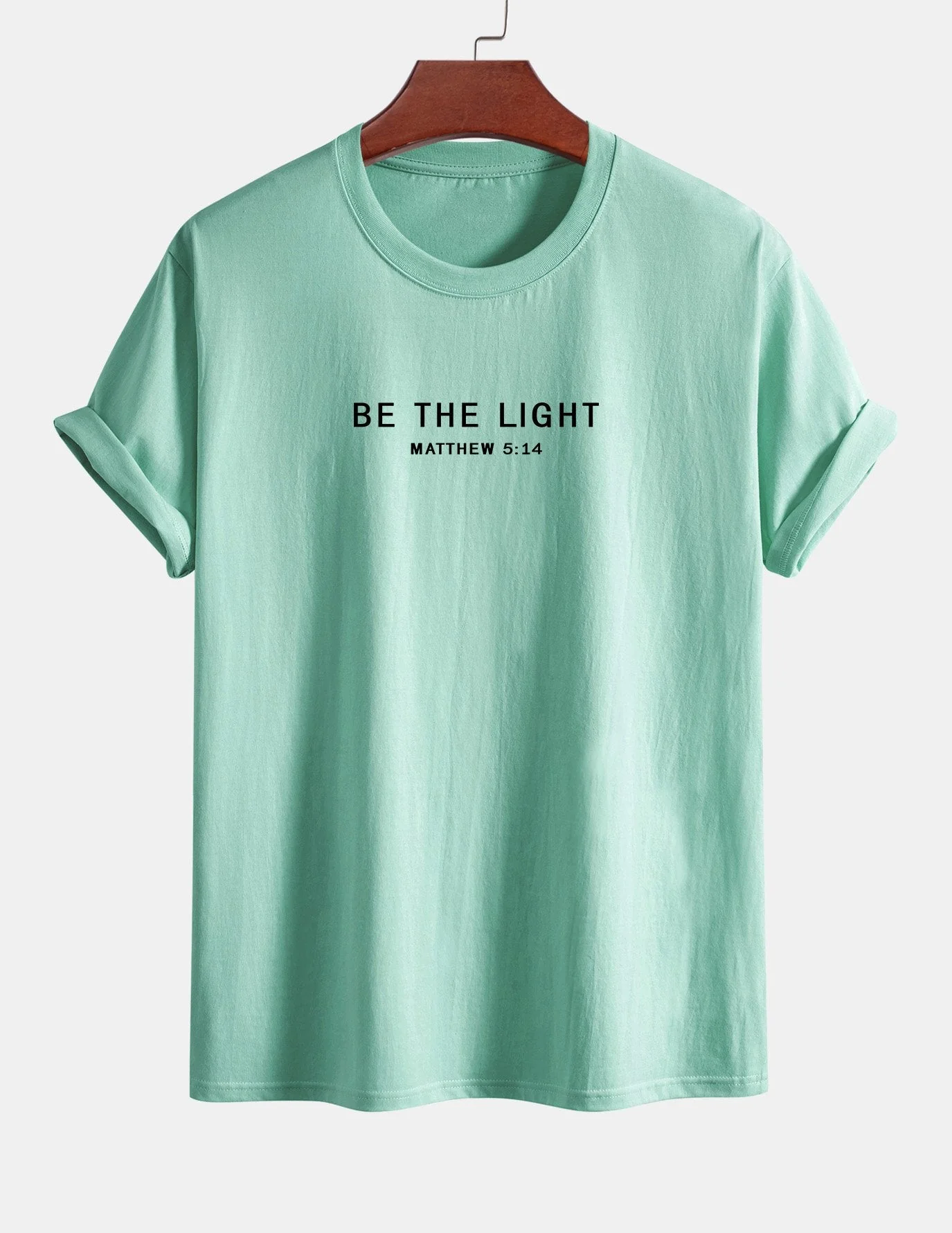 Asdrúbal® | Be The Light Print Cotton T-Shirt - Image 14