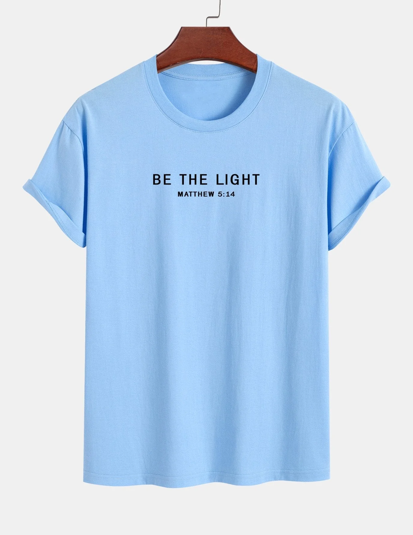 Asdrúbal® | Be The Light Print Cotton T-Shirt - Image 15