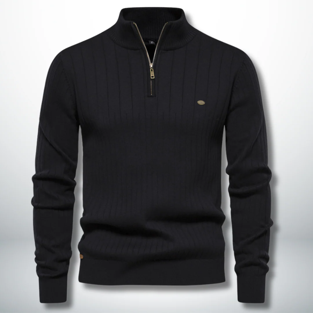 Asdrúbal® | Comfortable and elegant sweater with zip - Image 3