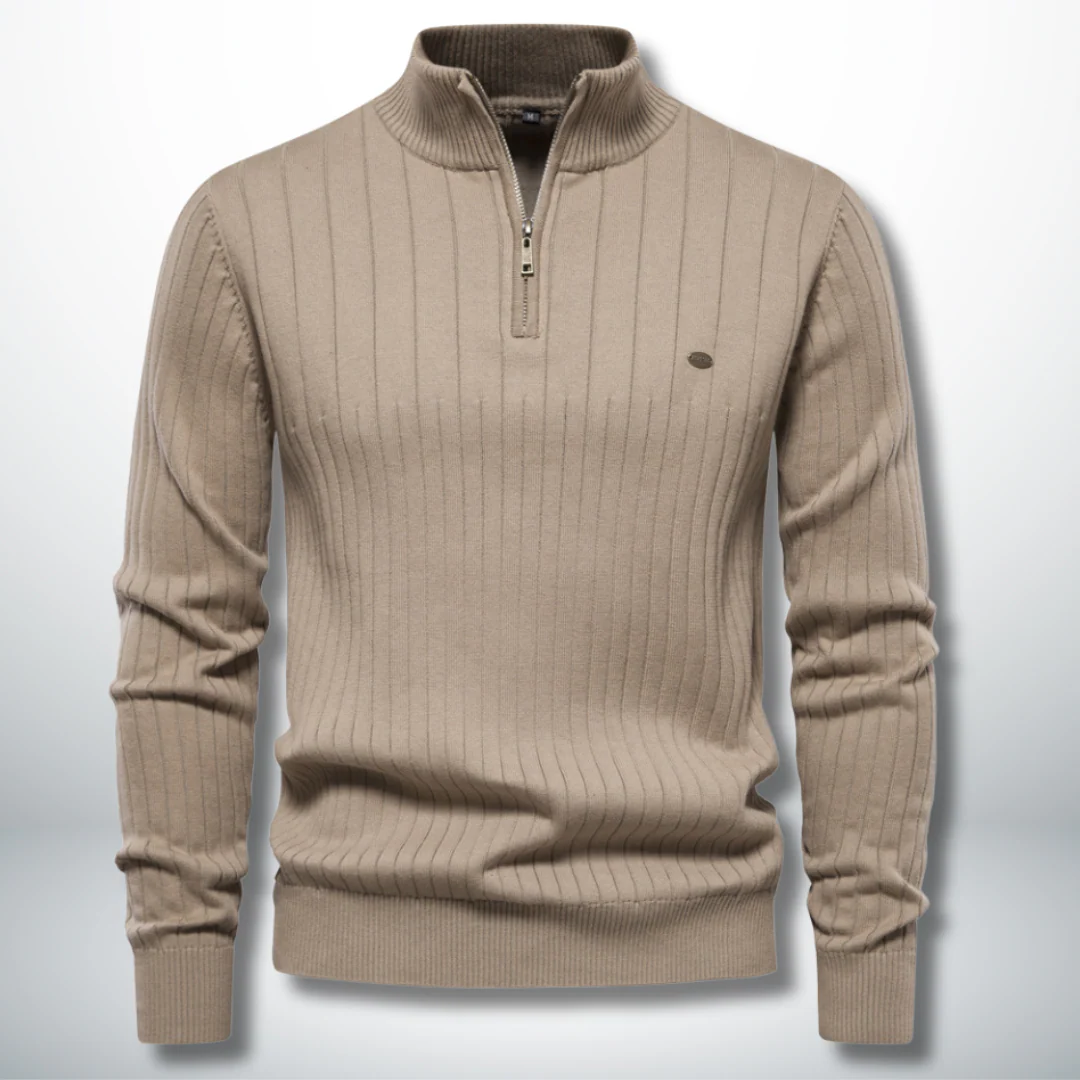 Asdrúbal® | Comfortable and elegant sweater with zip - Image 4
