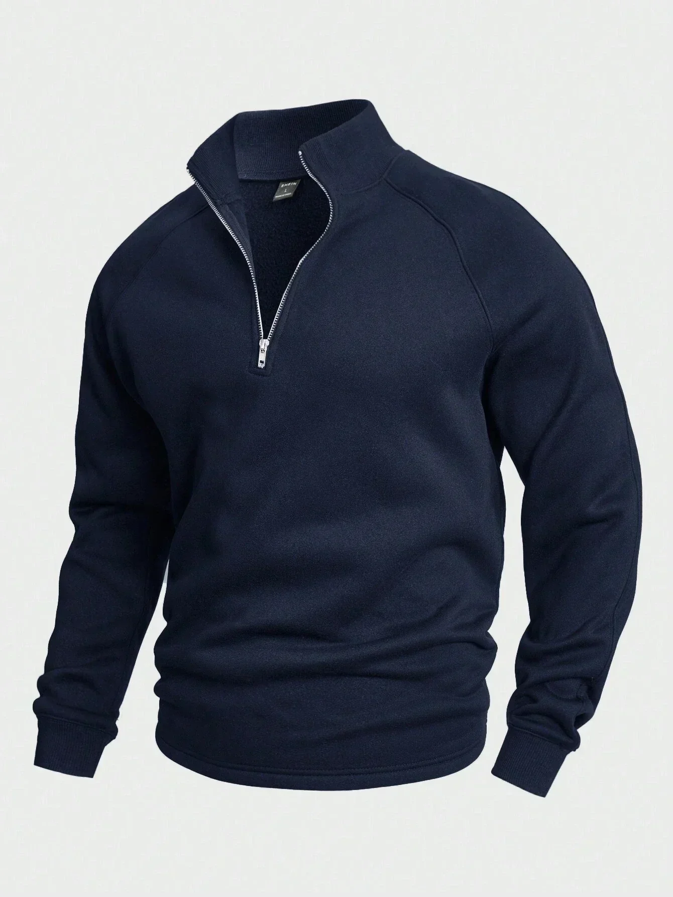 Asher® | Classic half-zip sweater