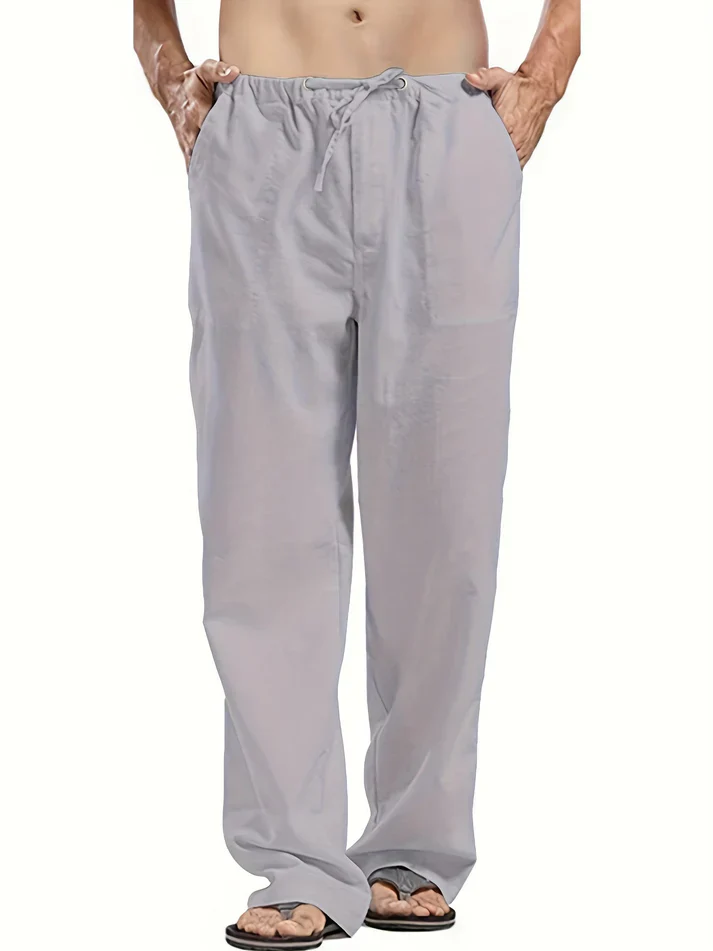 Asher® | Linen Summer Trousers - Image 3