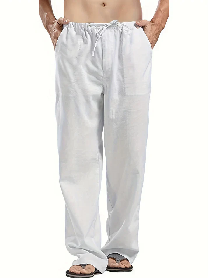 Asher® | Linen Summer Trousers - Image 7