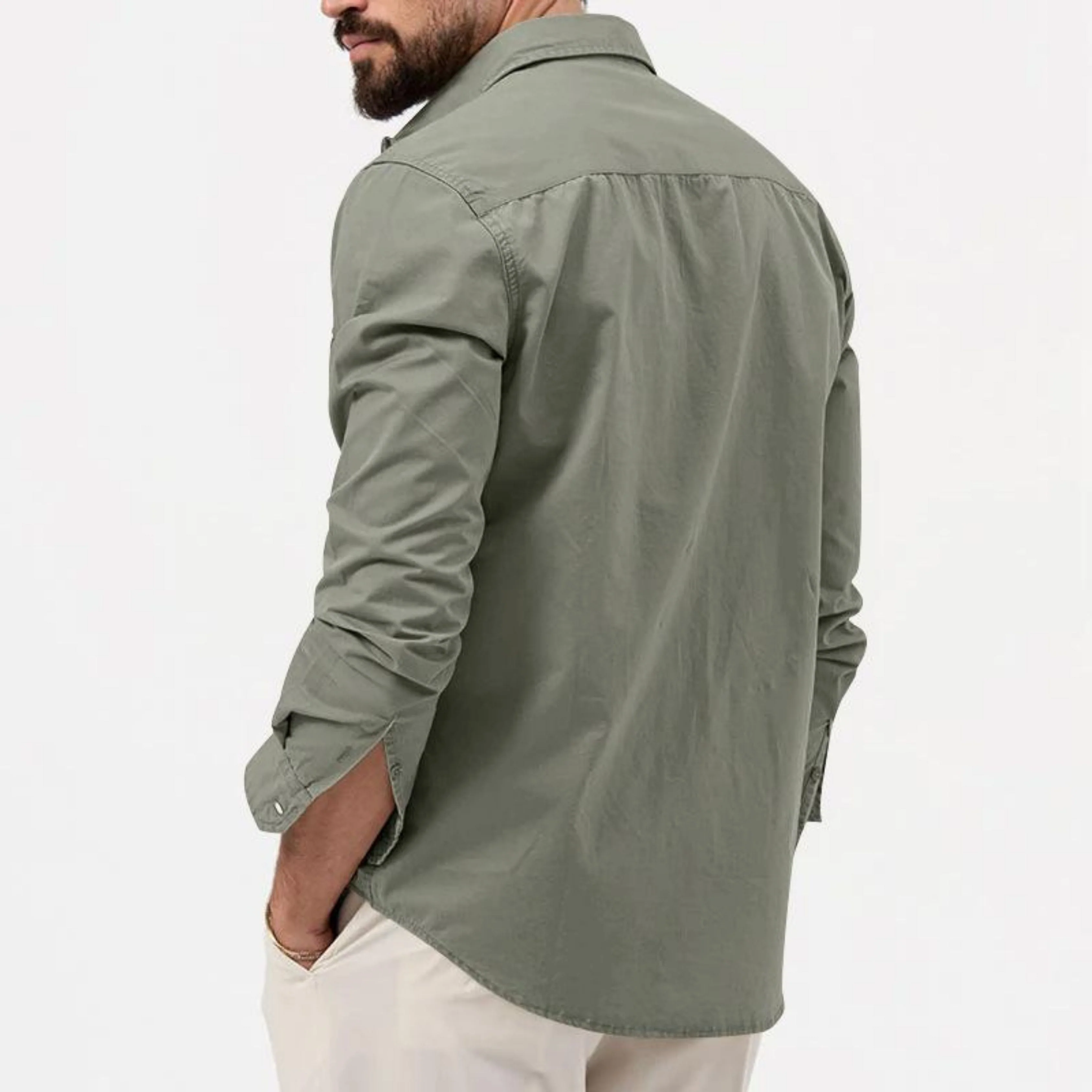 Ashley® | Men's casual shirt with long sleeves - Image 8
